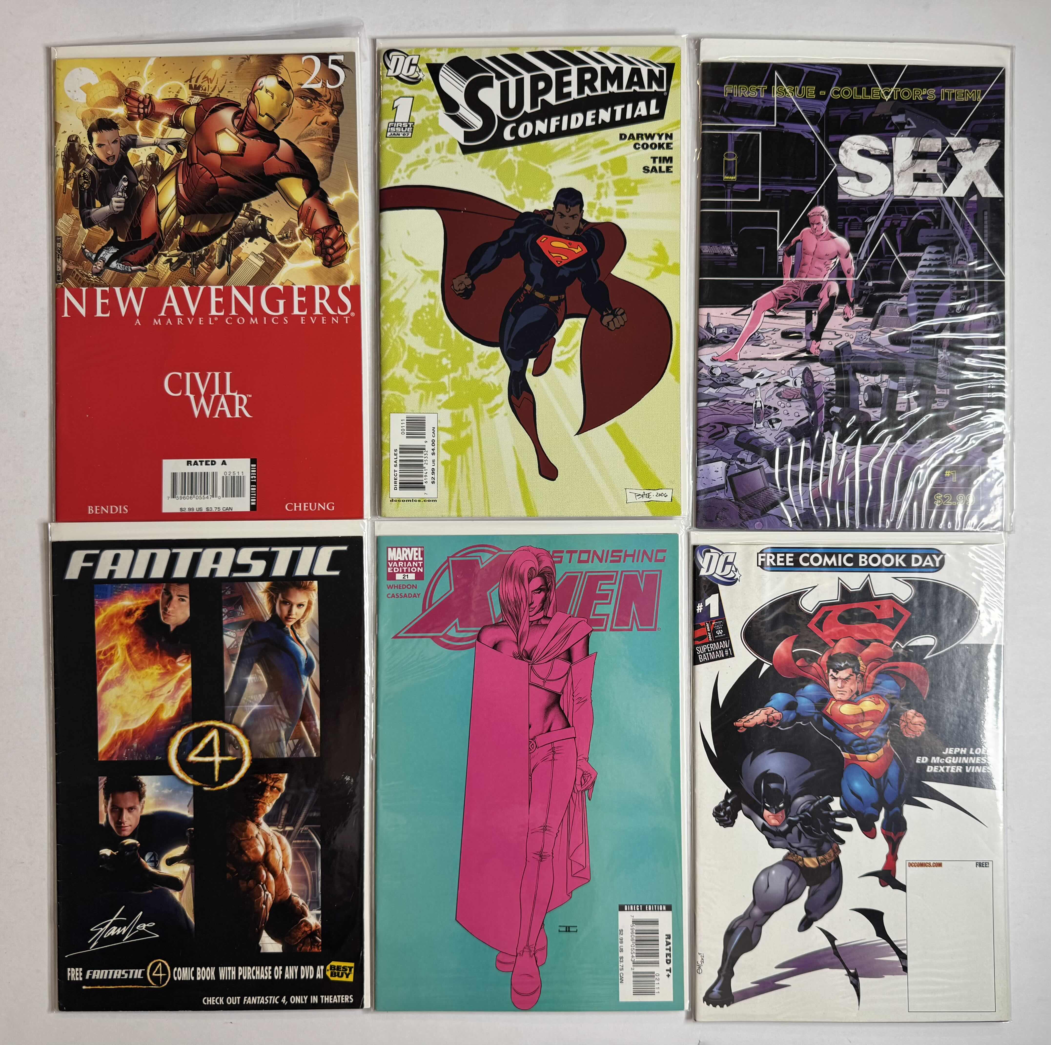 Photo 1 of 6- VINTAGE ASSORTED COMIC BOOKS
