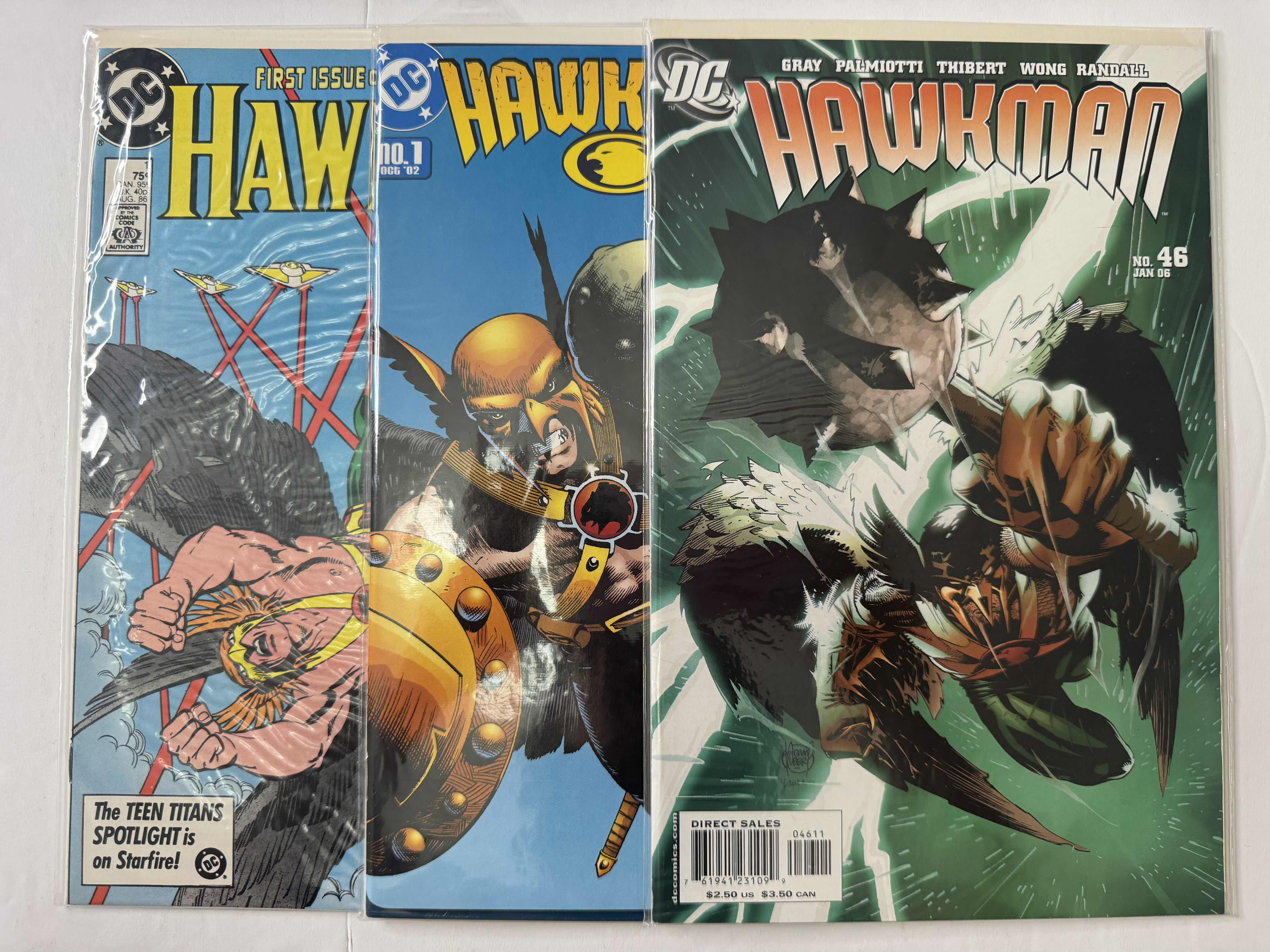 Photo 1 of 6- VINTAGE DC HAWKMAN COMIC BOOKS