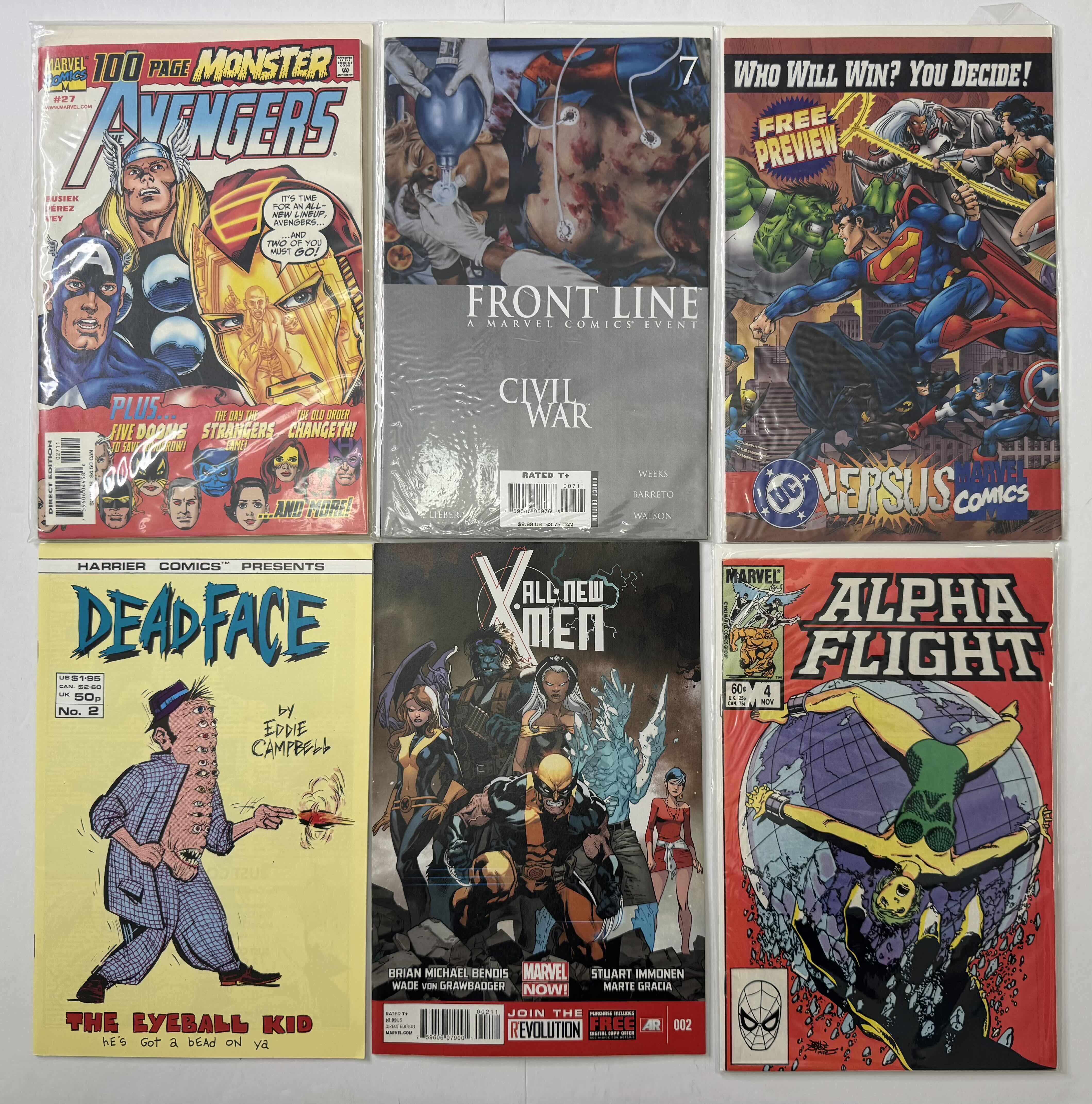 Photo 1 of 6- VINTAGE ASSORTED COMIC BOOKS