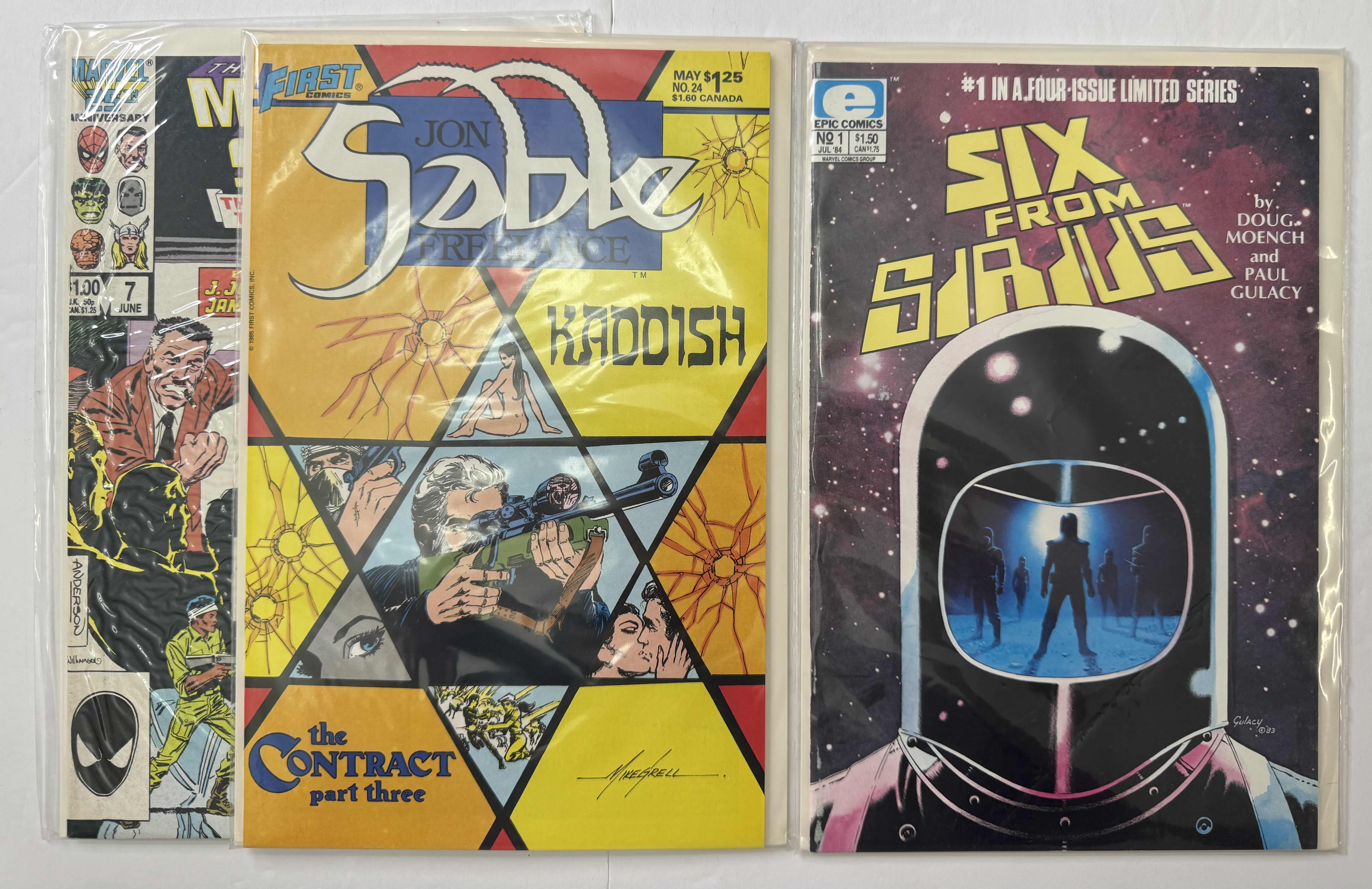 Photo 1 of 6- VINTAGE ASSORTED COMIC BOOKS