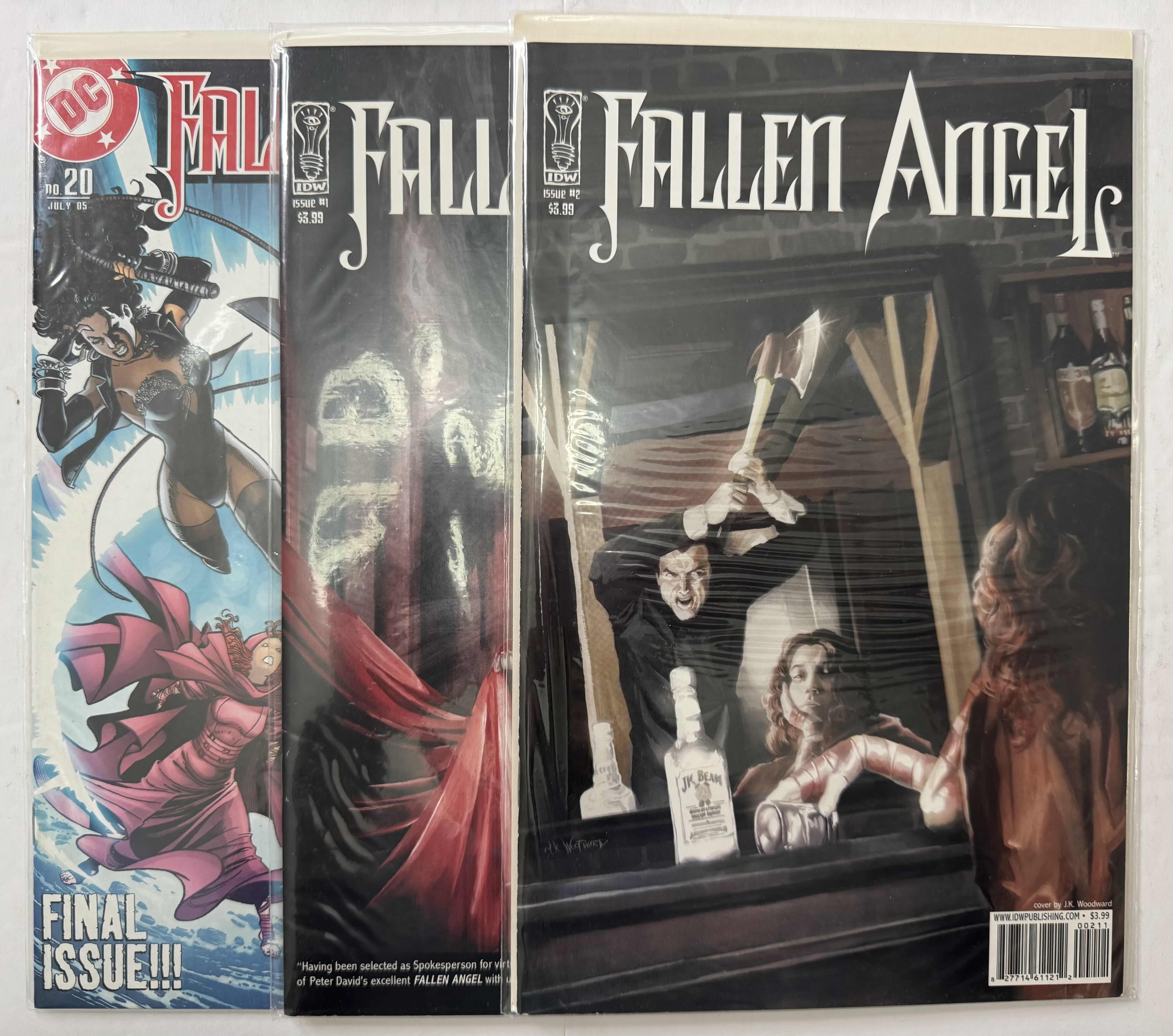 Photo 1 of 6- VINTAGE FALLEN ANGEL COMIC BOOKS