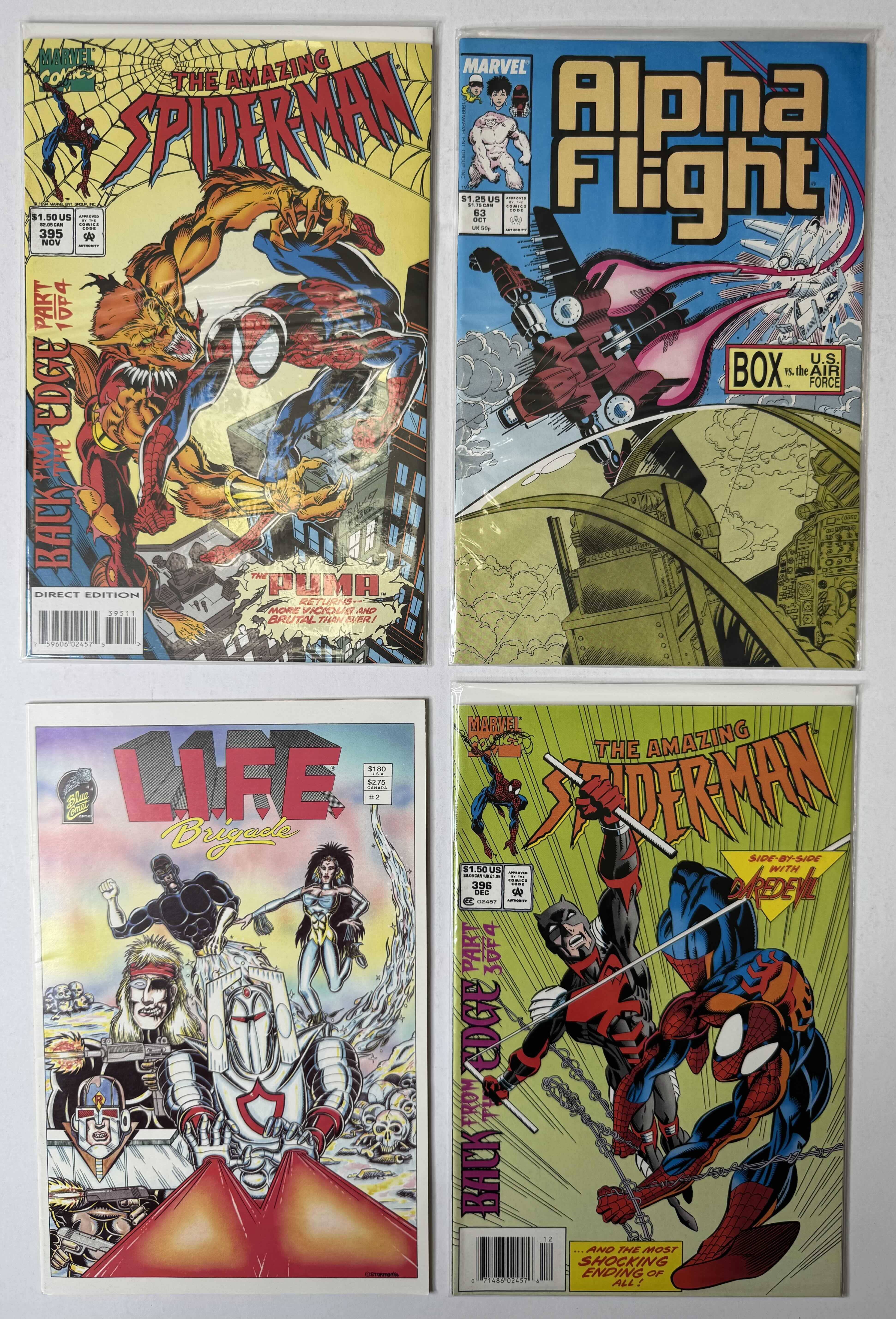 Photo 1 of 4-VINTAGE ASSORTED COMIC BOOKS