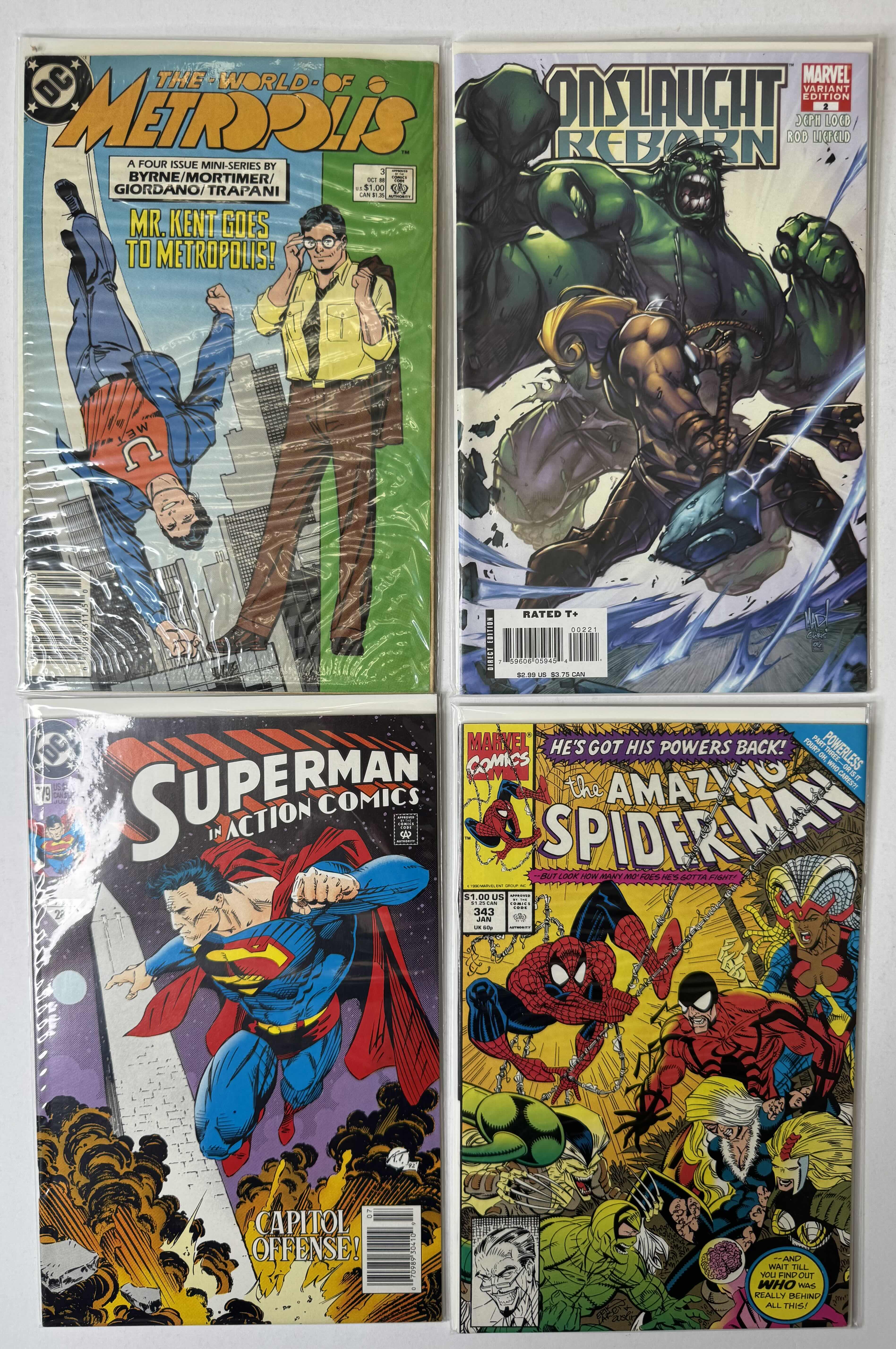 Photo 1 of 4-VINTAGE ASSORTED COMIC BOOKS