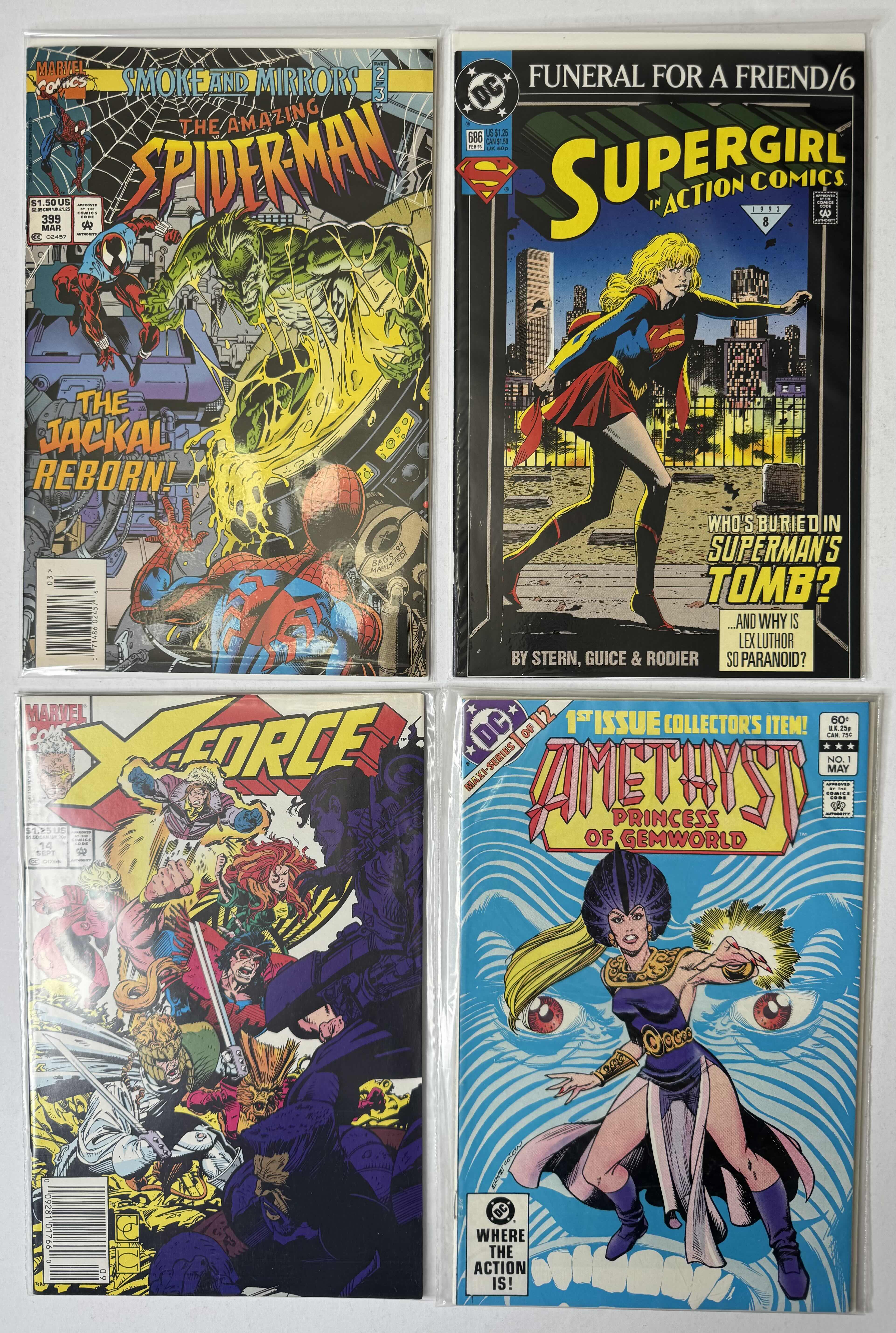 Photo 1 of 4-VINTAGE ASSORTED COMIC BOOKS