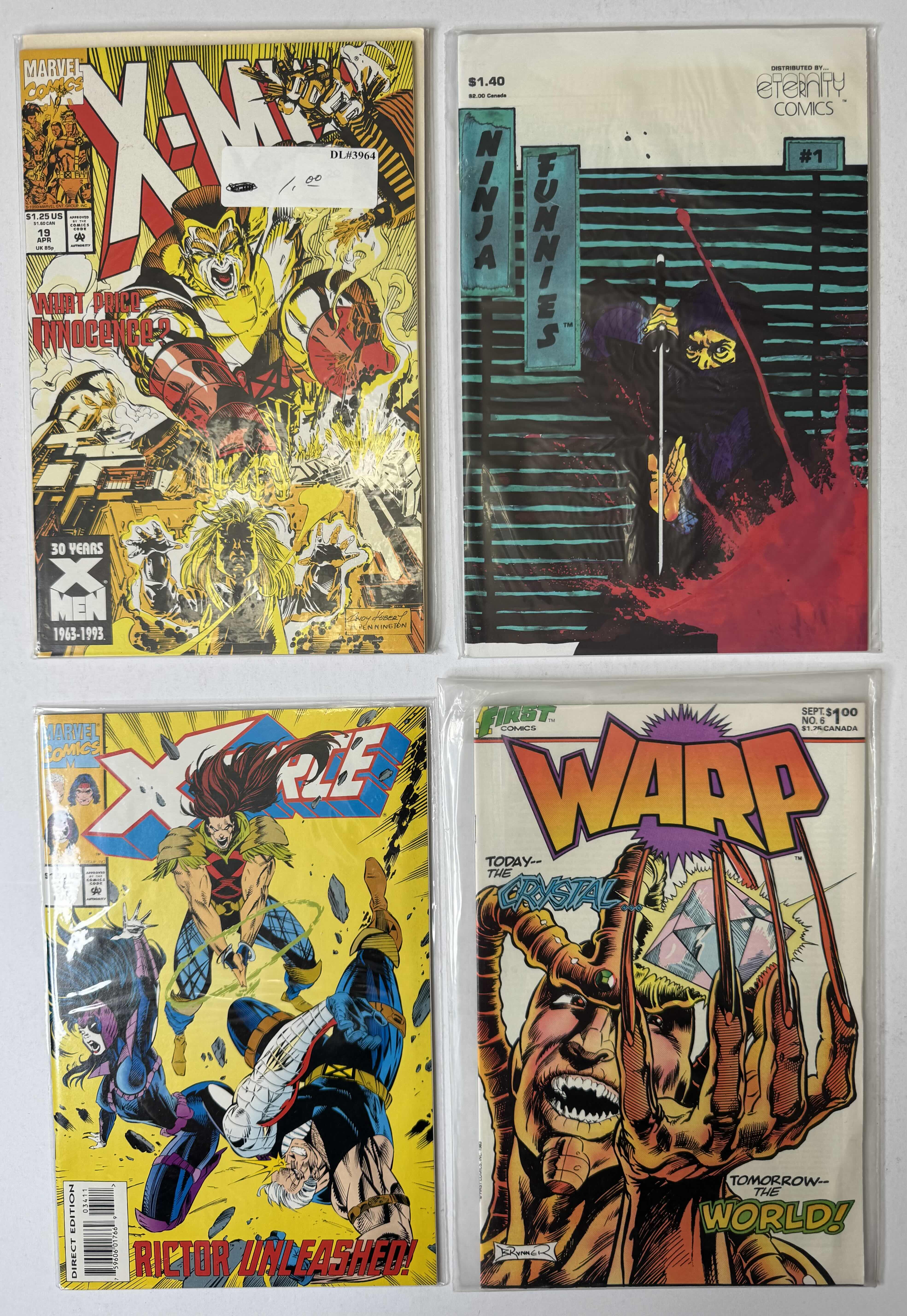 Photo 1 of 4-VINTAGE ASSORTED COMIC BOOKS