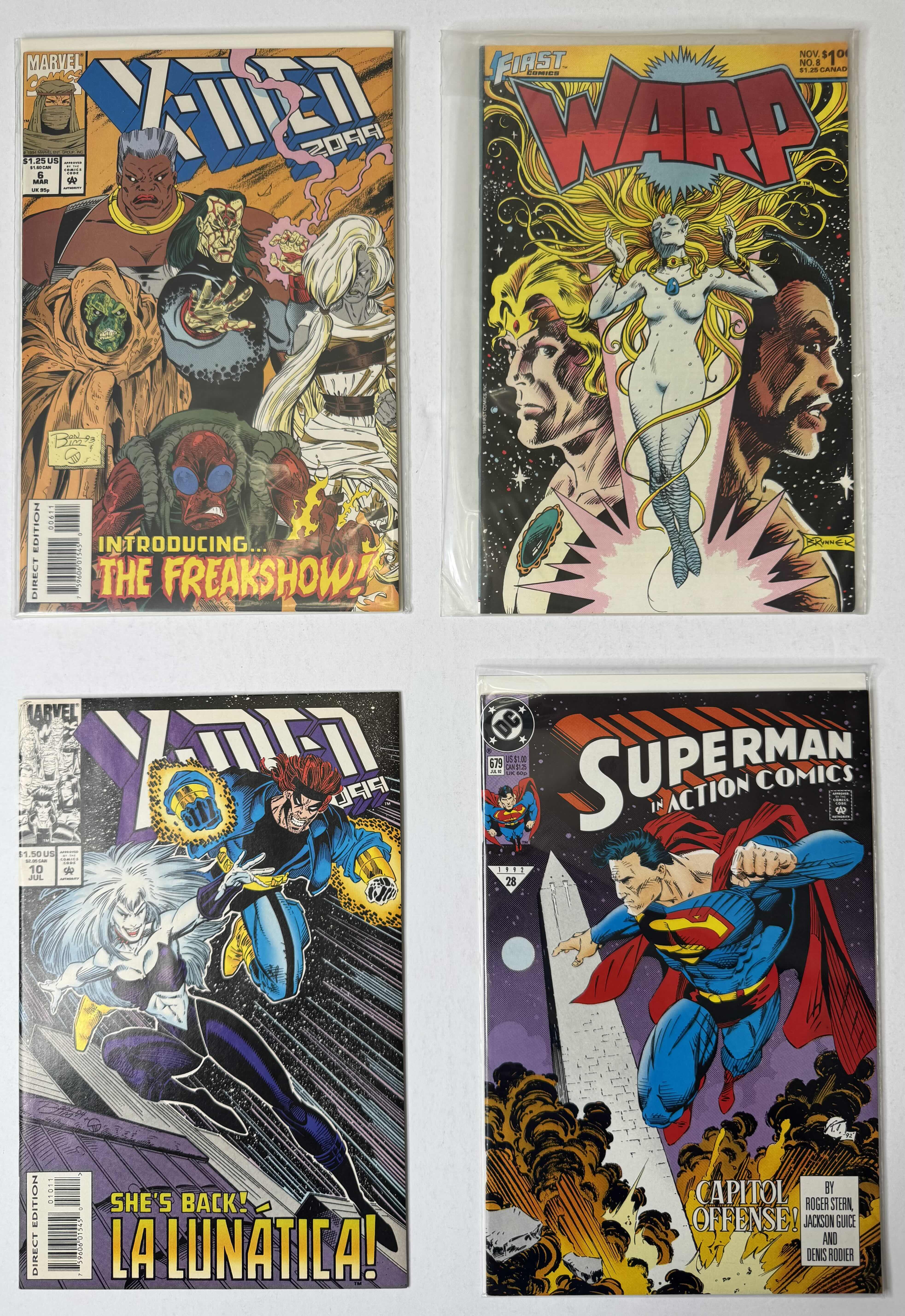 Photo 1 of 4-VINTAGE ASSORTED COMIC BOOKS