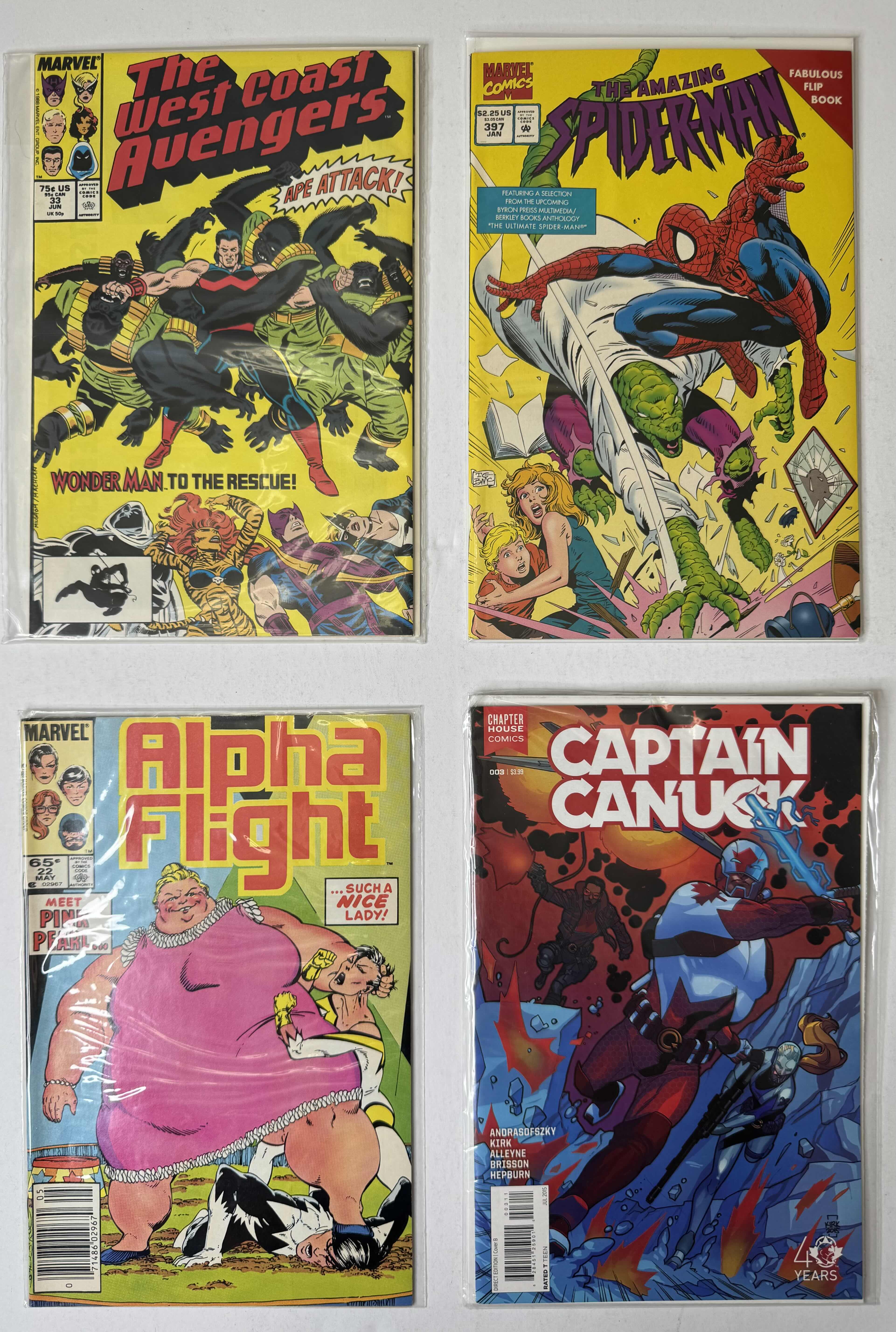 Photo 1 of 4-VINTAGE ASSORTED COMIC BOOKS