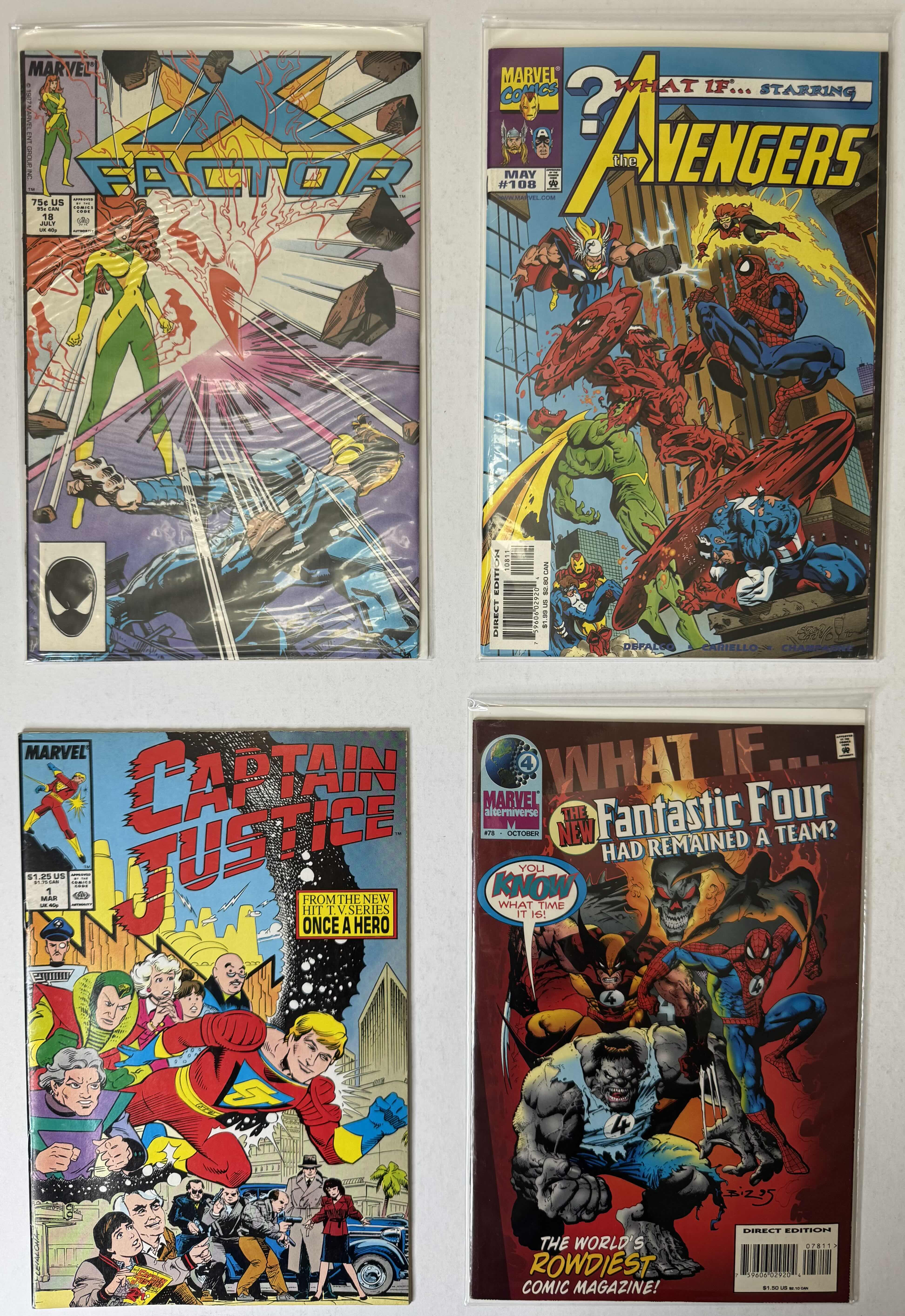 Photo 1 of 4-VINTAGE ASSORTED COMIC BOOKS