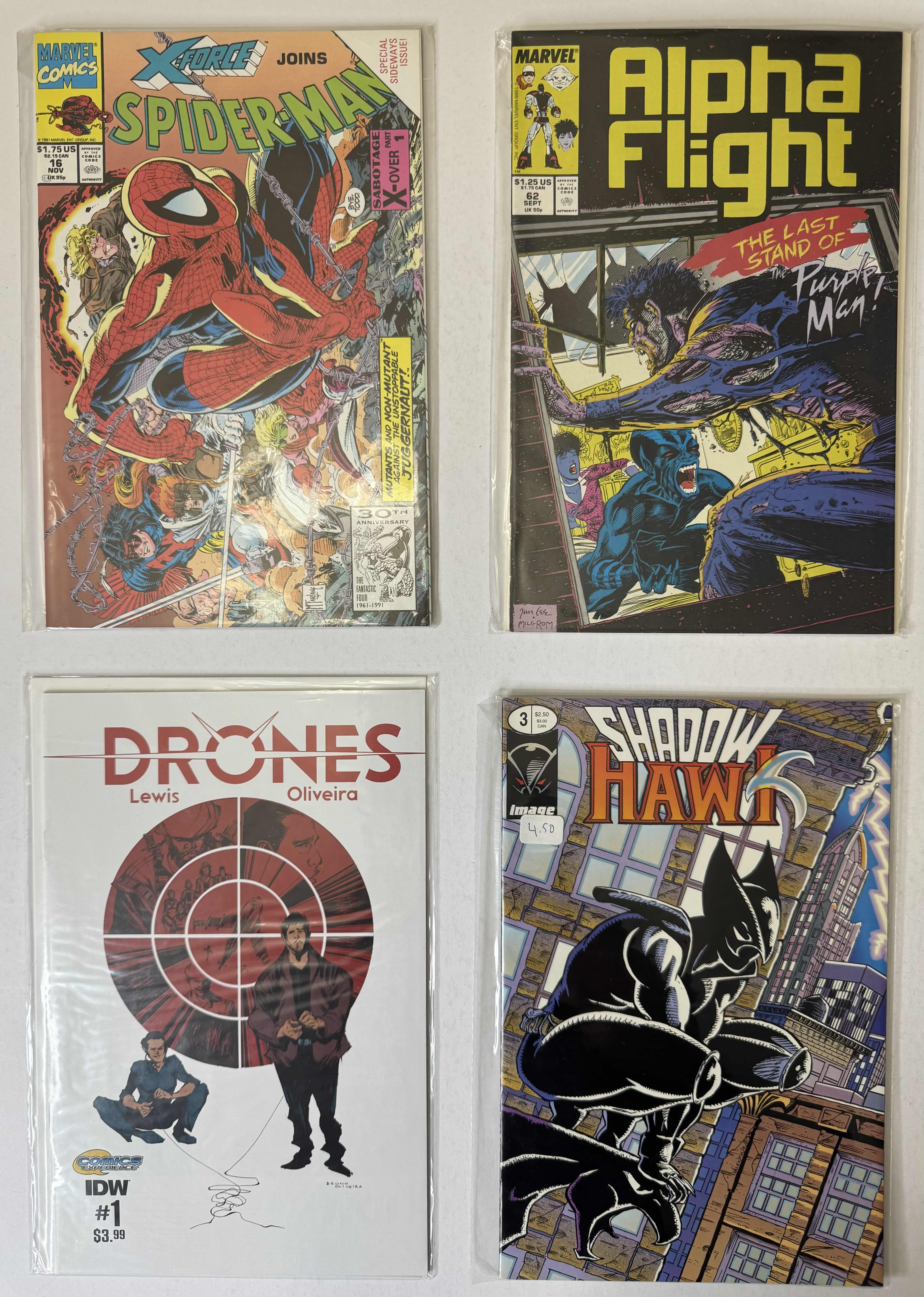 Photo 1 of 4-VINTAGE ASSORTED COMIC BOOKS