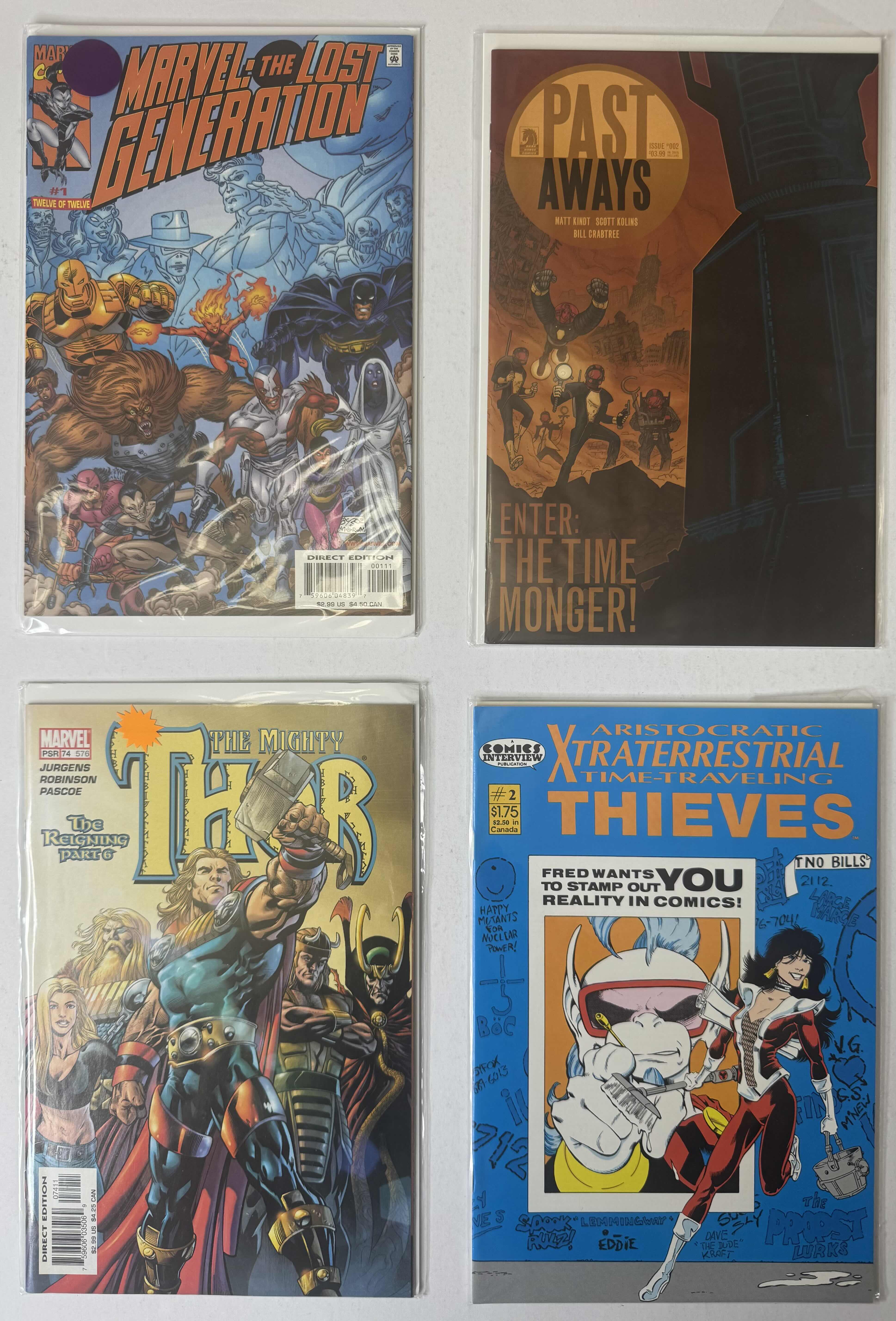 Photo 1 of 4-VINTAGE ASSORTED COMIC BOOKS