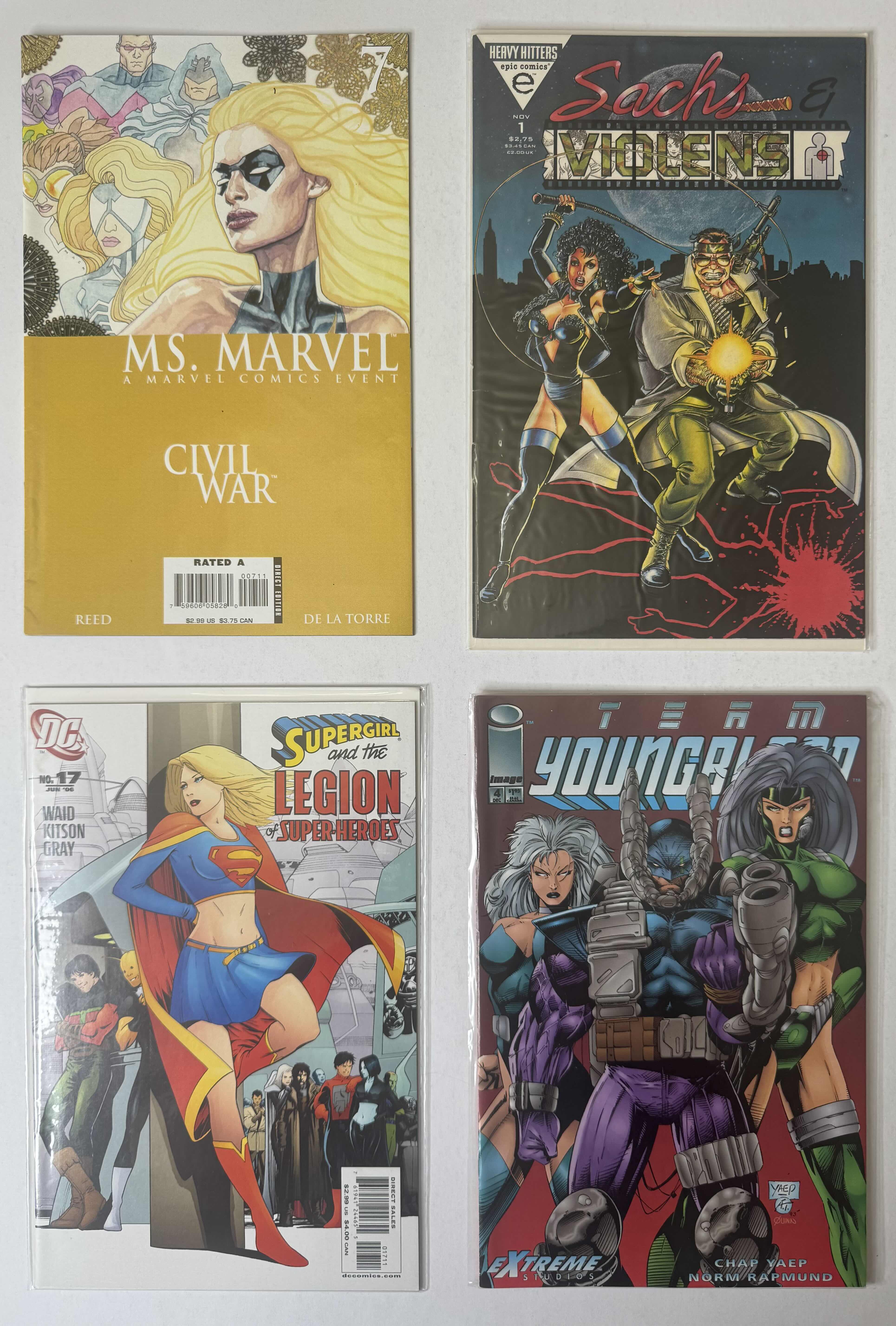 Photo 1 of 4-VINTAGE ASSORTED COMIC BOOKS