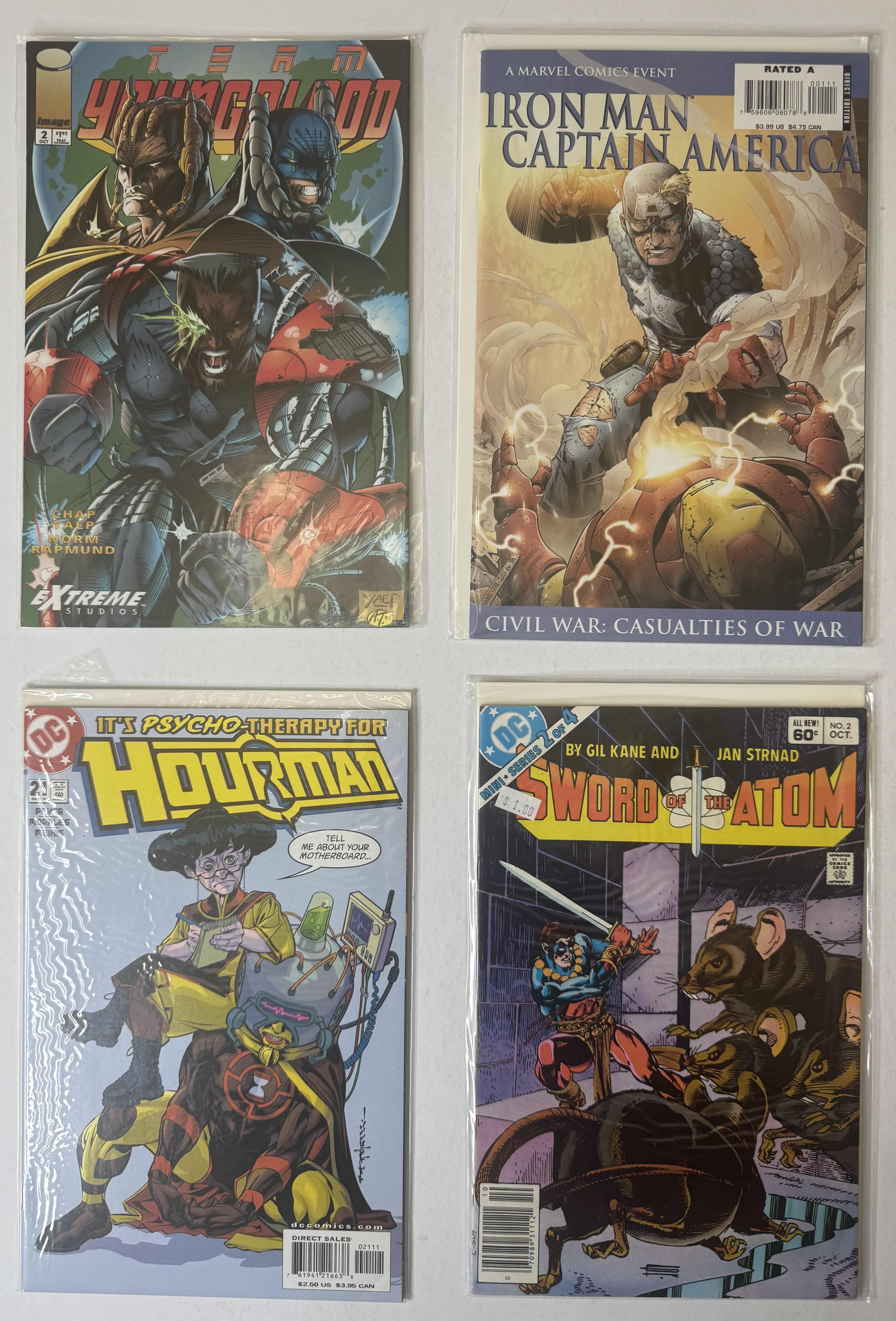 Photo 1 of 4-VINTAGE ASSORTED COMIC BOOKS