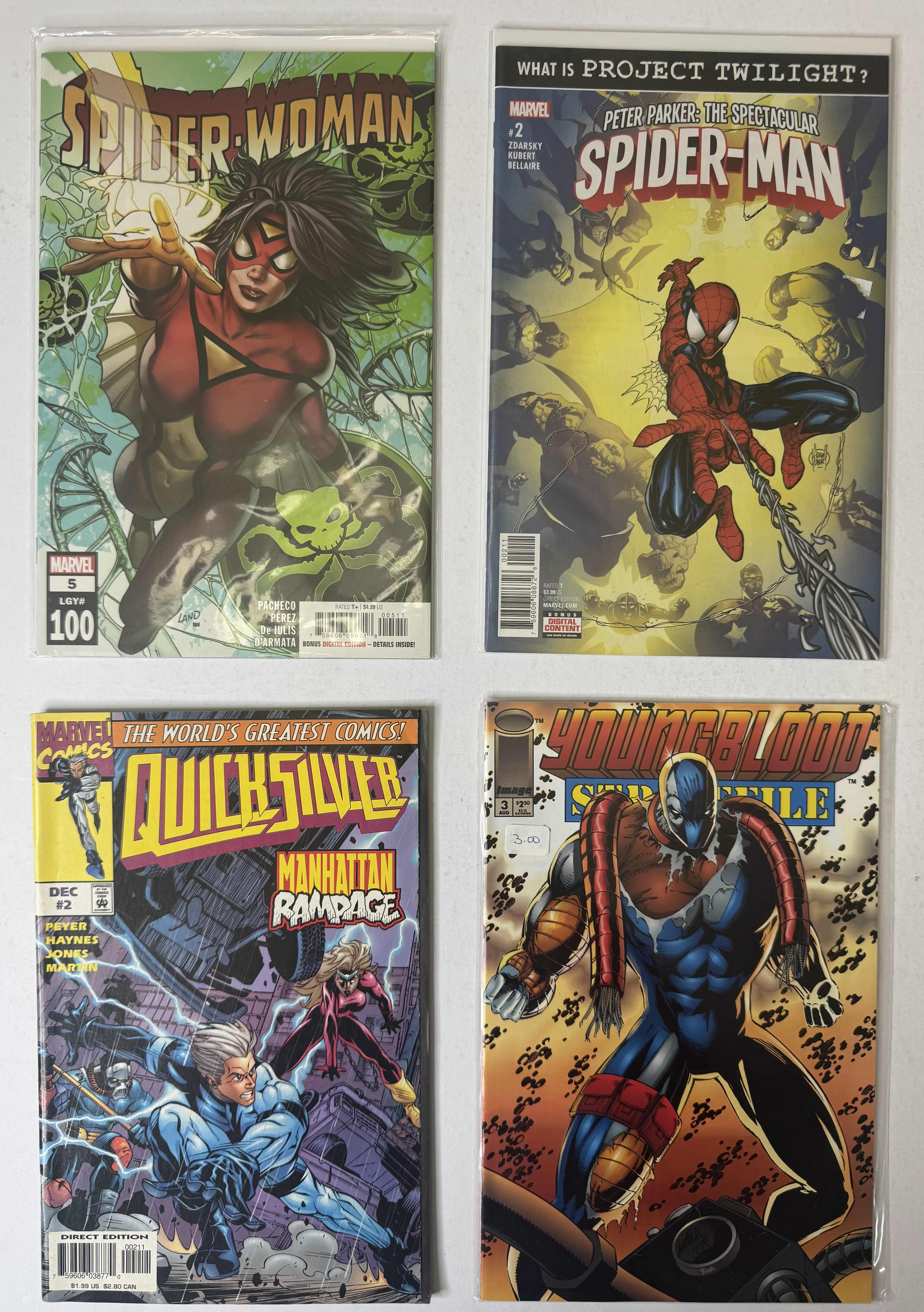 Photo 1 of 4-VINTAGE ASSORTED COMIC BOOKS