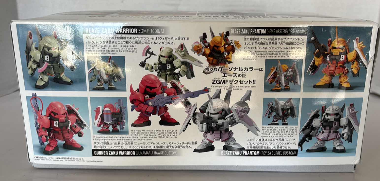 Photo 1 of BB SENSHI ZGMF ZAKU SERIES SET