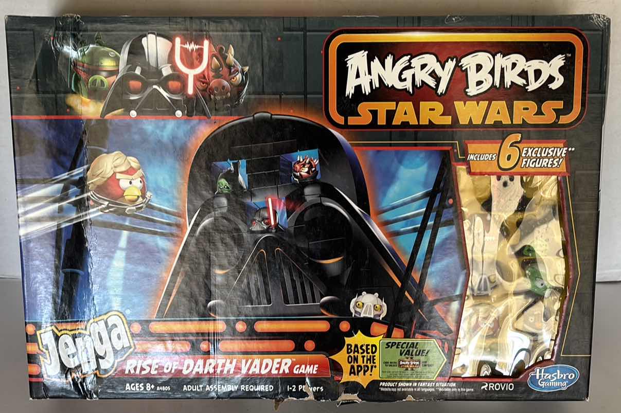 Photo 1 of ANGRY BIRDS STAR WARS JENGA RISE OF DARTH VADER GAME