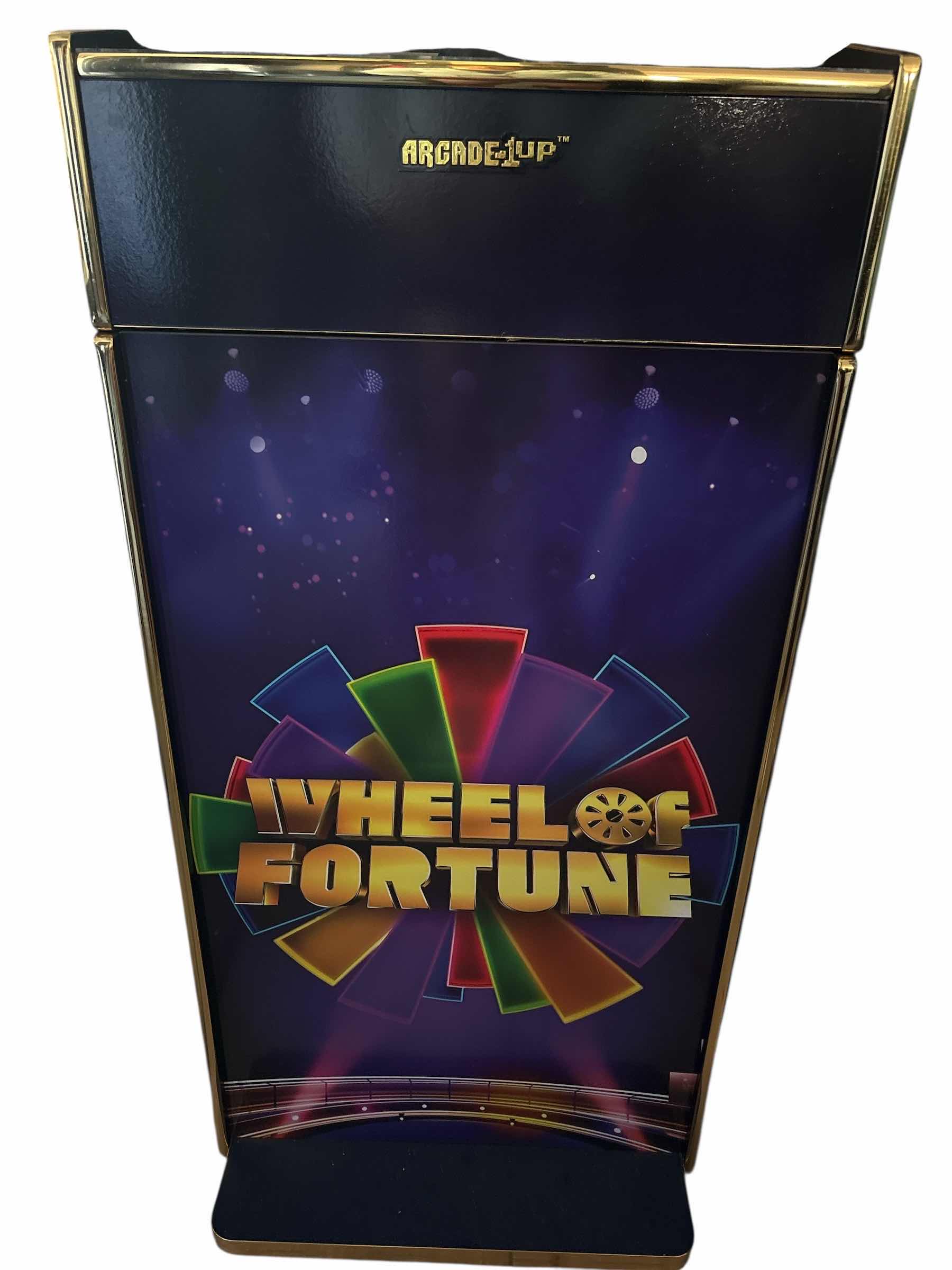 Photo 1 of ARCADE 1 UP DELUXE WHEEL OF FORTUNE MACHINE
