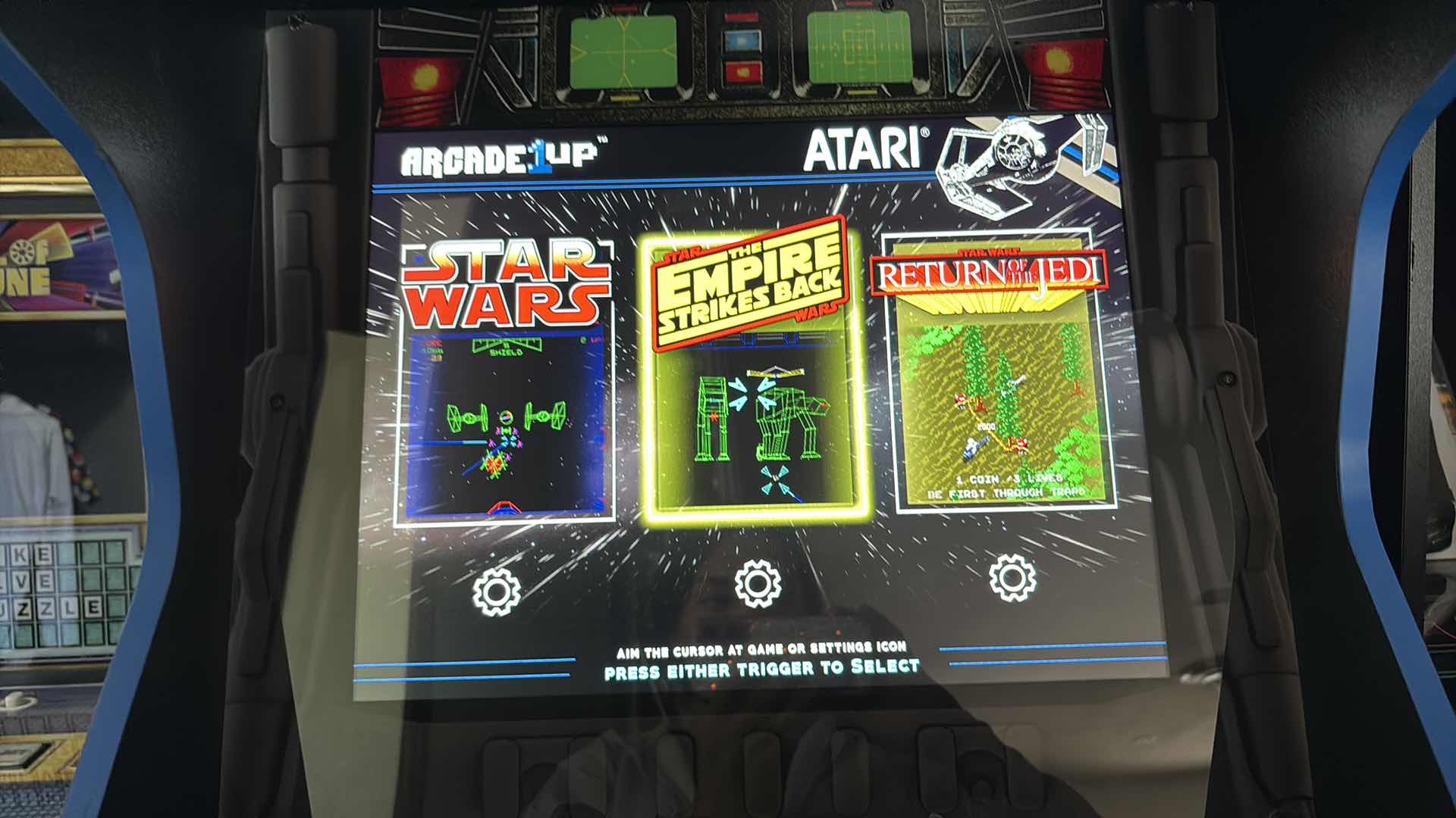 Photo 1 of ATARI STAR WARS EMPIRE STRIKES BACK GAMING MACHINE