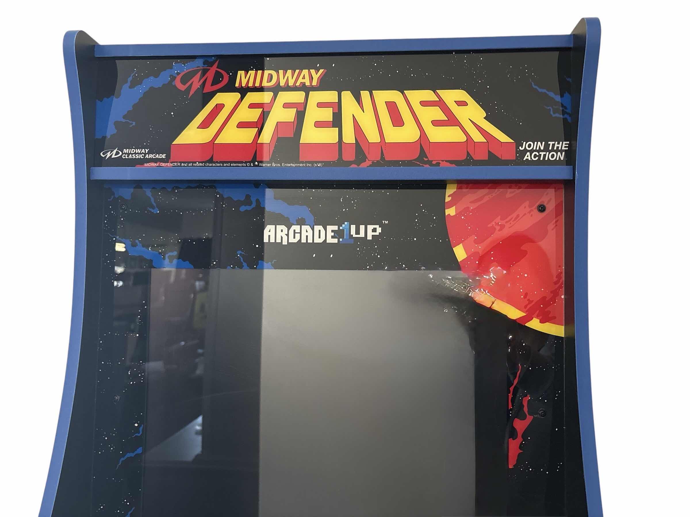 Photo 1 of ARCADE 1 UP MIDWAY DEFENDER 40TH ANNIVERSARY MIDWAY GAMING MACHINE