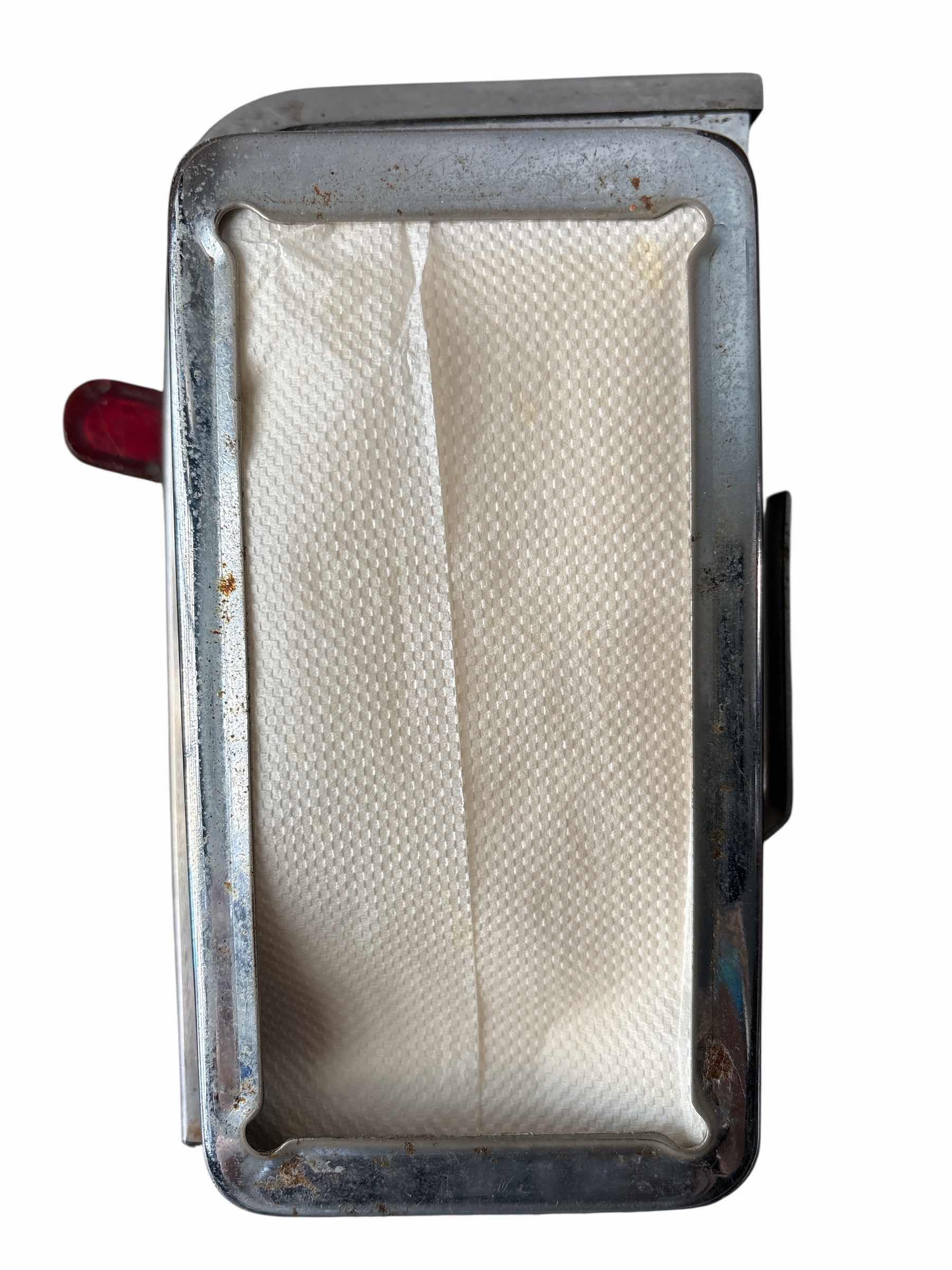 View 3 of ASK SWAMI 1950s FORTUNE TELLER NAPKIN HOLDER COIN-OP H8.5”