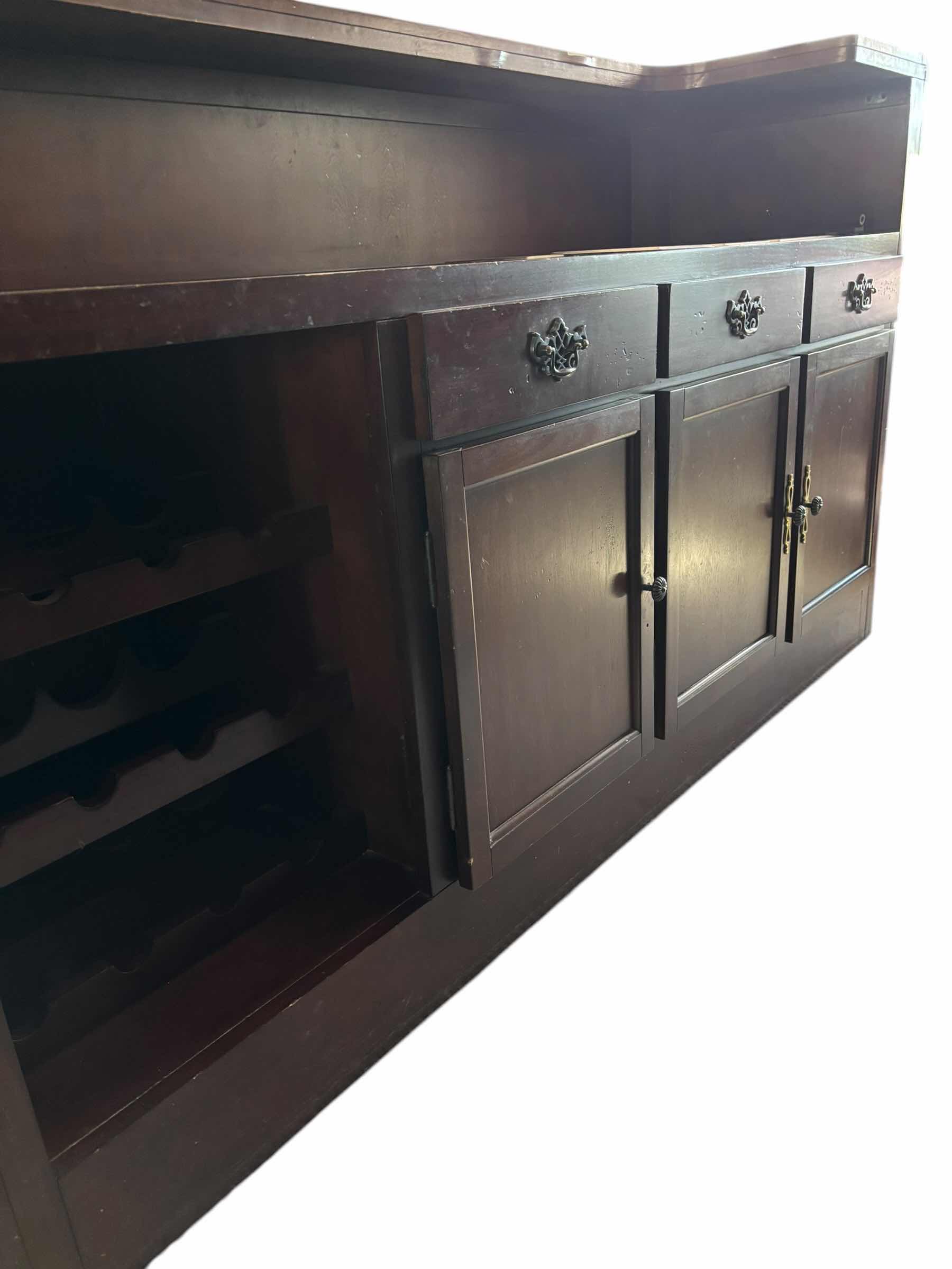 Photo 1 of MONTICELLO HOME BAR SET 29” X 78” X 42”H