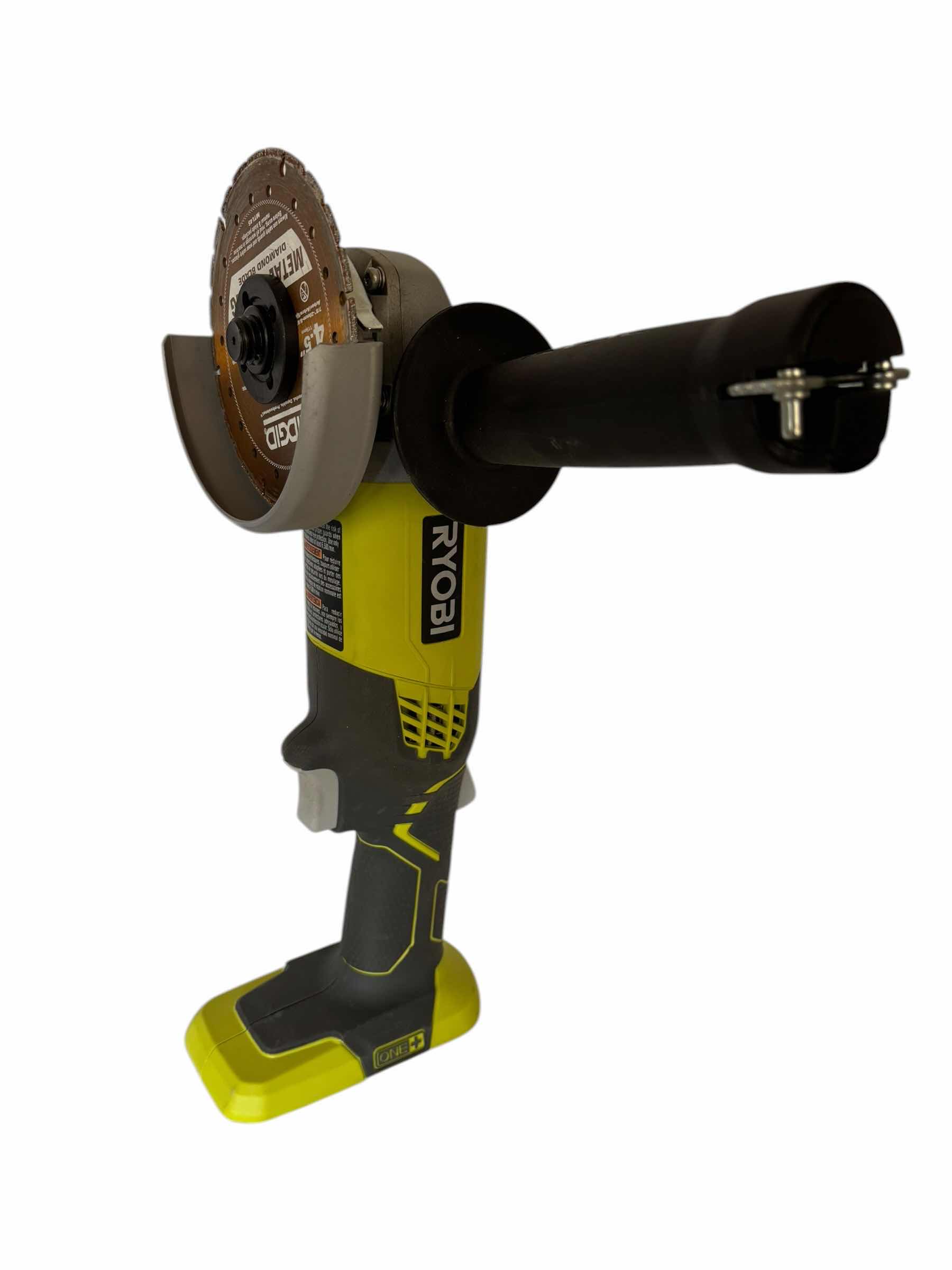 Photo 1 of $80 RYOBI CORDLESS ANGLE GRINDER
