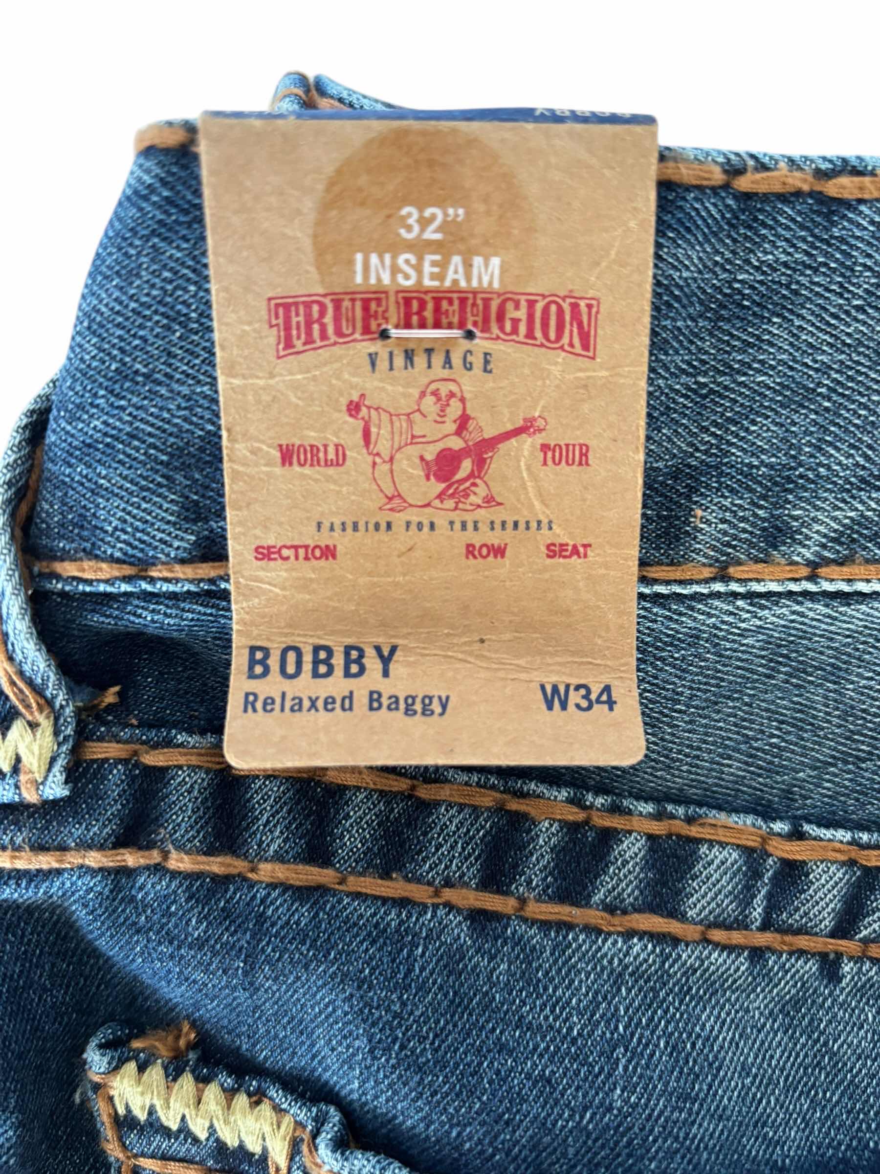 Photo 1 of $100 NWT TRUE RELIGION JEANS SIZE 34
