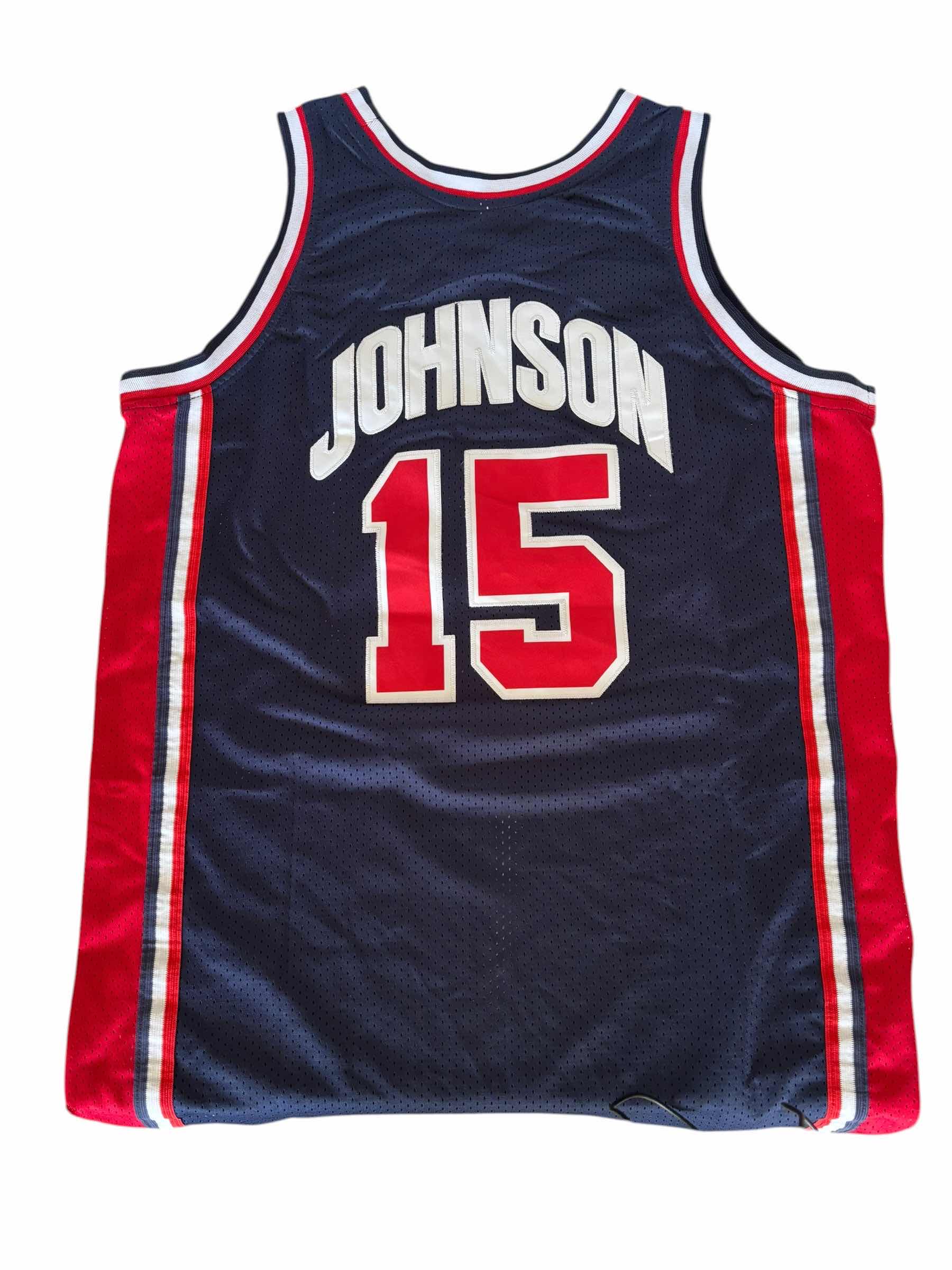 Photo 1 of $200 JOHNSON USA BASKETBALL JERSEY SIZE L