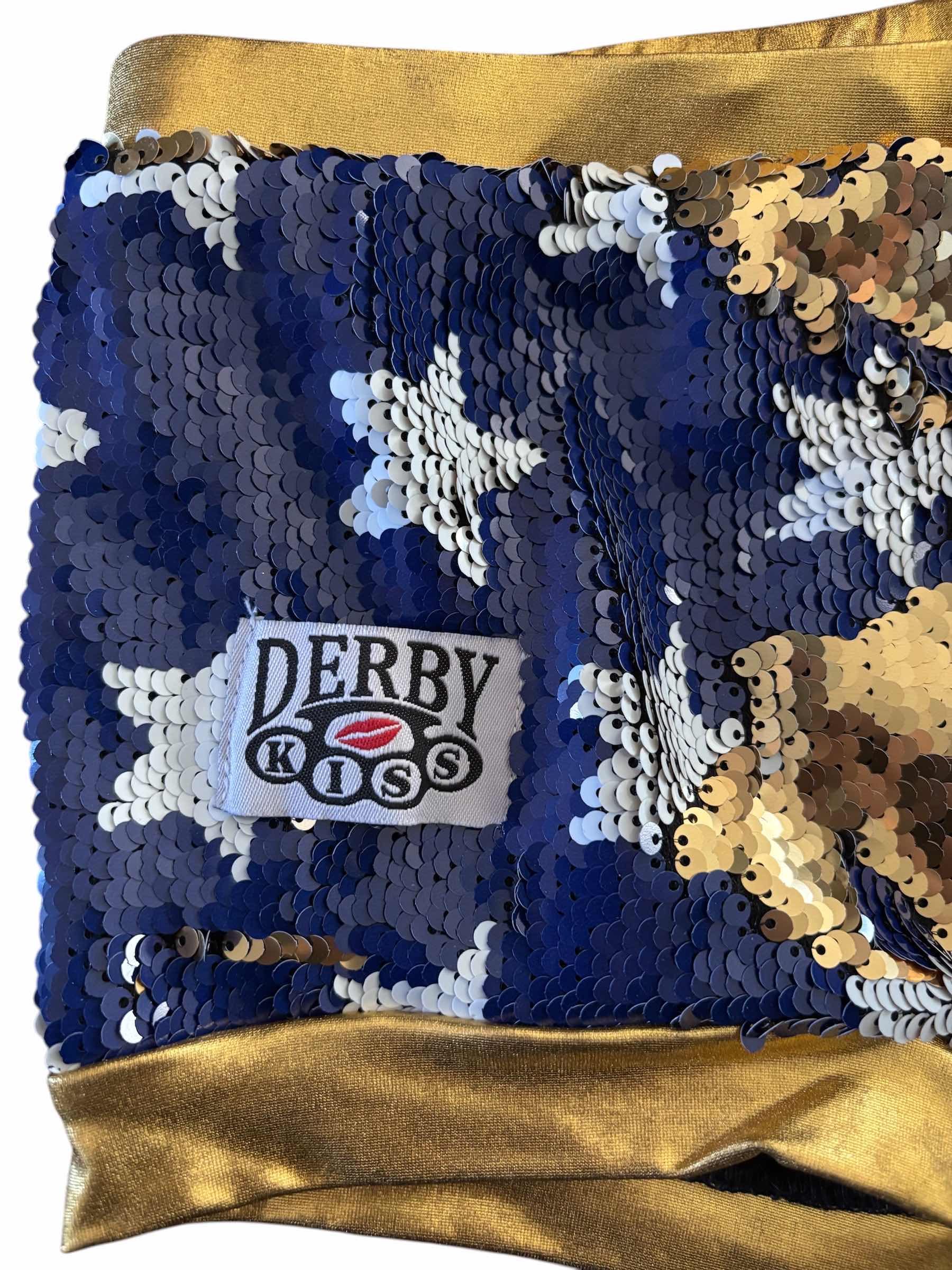 Photo 1 of $40 DERBY KISS COLOR CHANGING SEQUIN SHORTS SIZE S/M