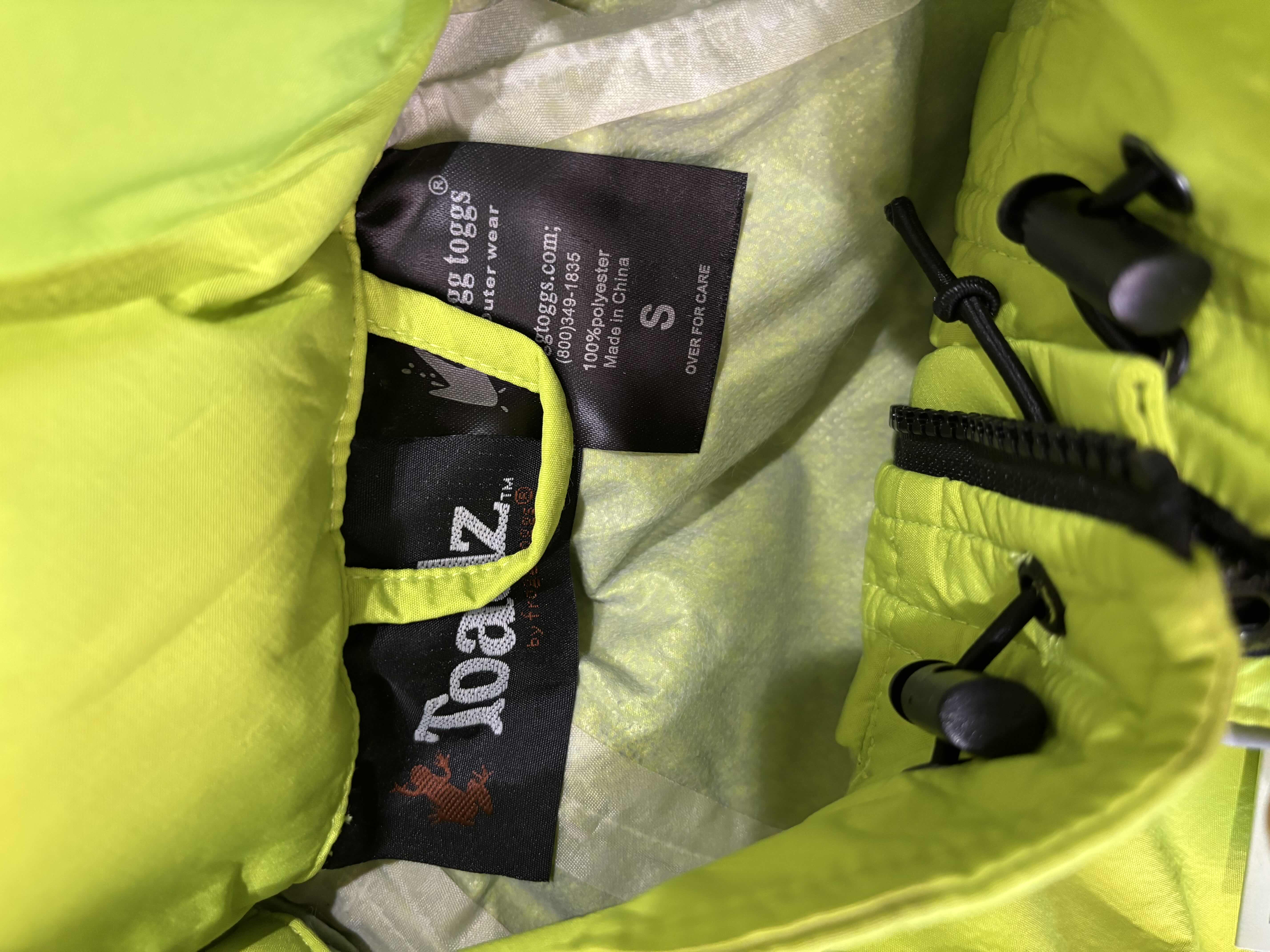 Photo 1 of $60 NWT TOADZ FROGG TOGGS WATERPROOF JACKET SIZE S