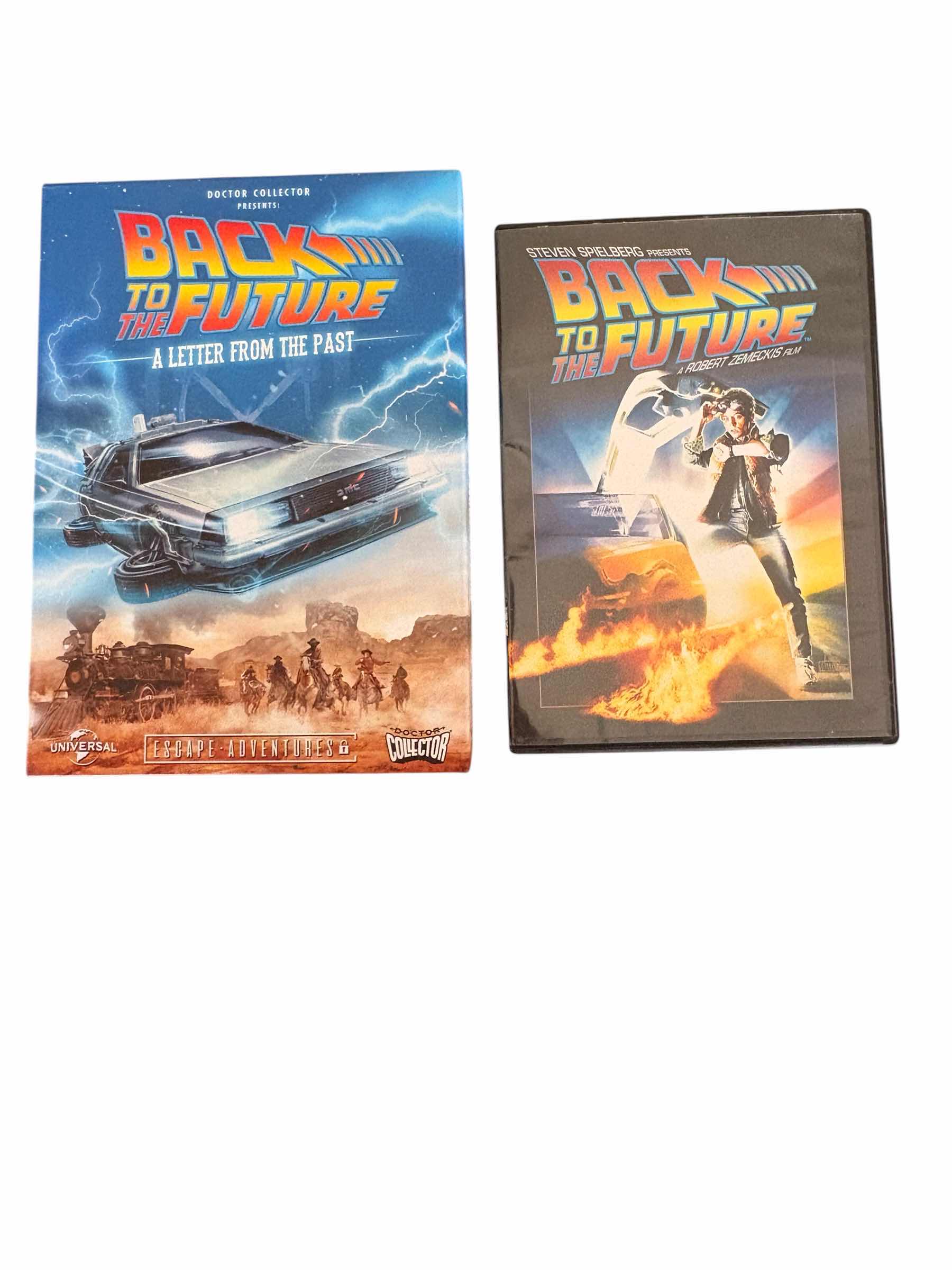 Photo 1 of BACK TO THE FUTURE A LETTER FROM THE PAST AND DVD