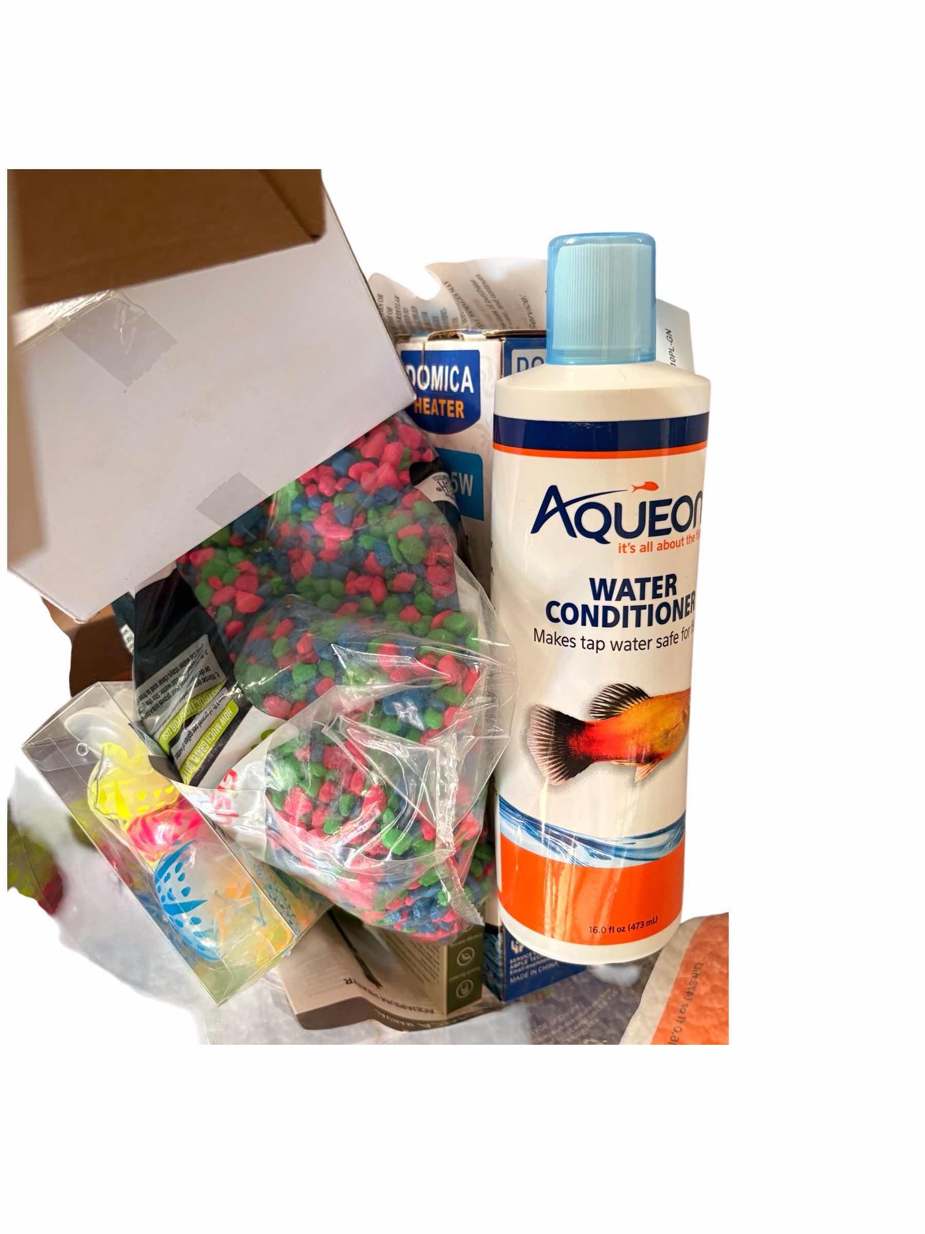 Photo 1 of 360 AQUARIUM WITH PRODUCTS H19”