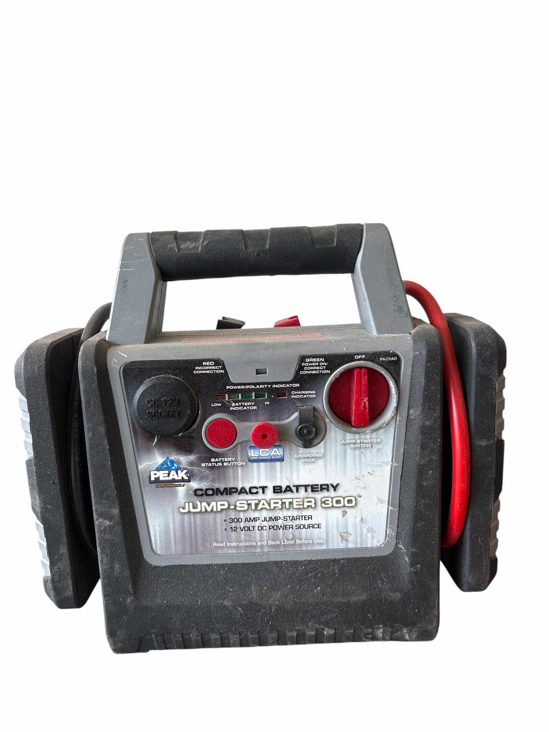 Photo 1 of (2)PCS COMPACT BATTERY JUMP STARTER & CHICAGO ELECTRIC RECIPROCATING