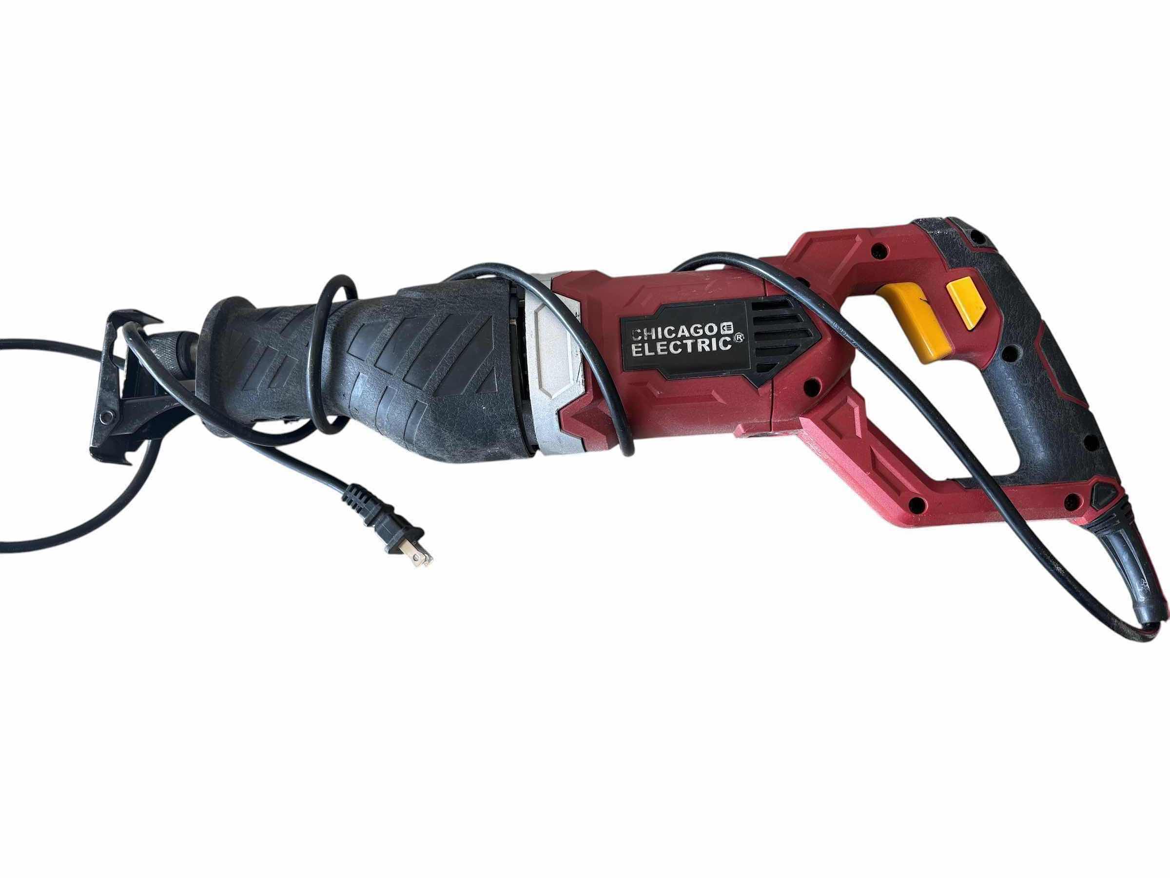 Photo 1 of (2)PCS COMPACT BATTERY JUMP STARTER & CHICAGO ELECTRIC RECIPROCATING