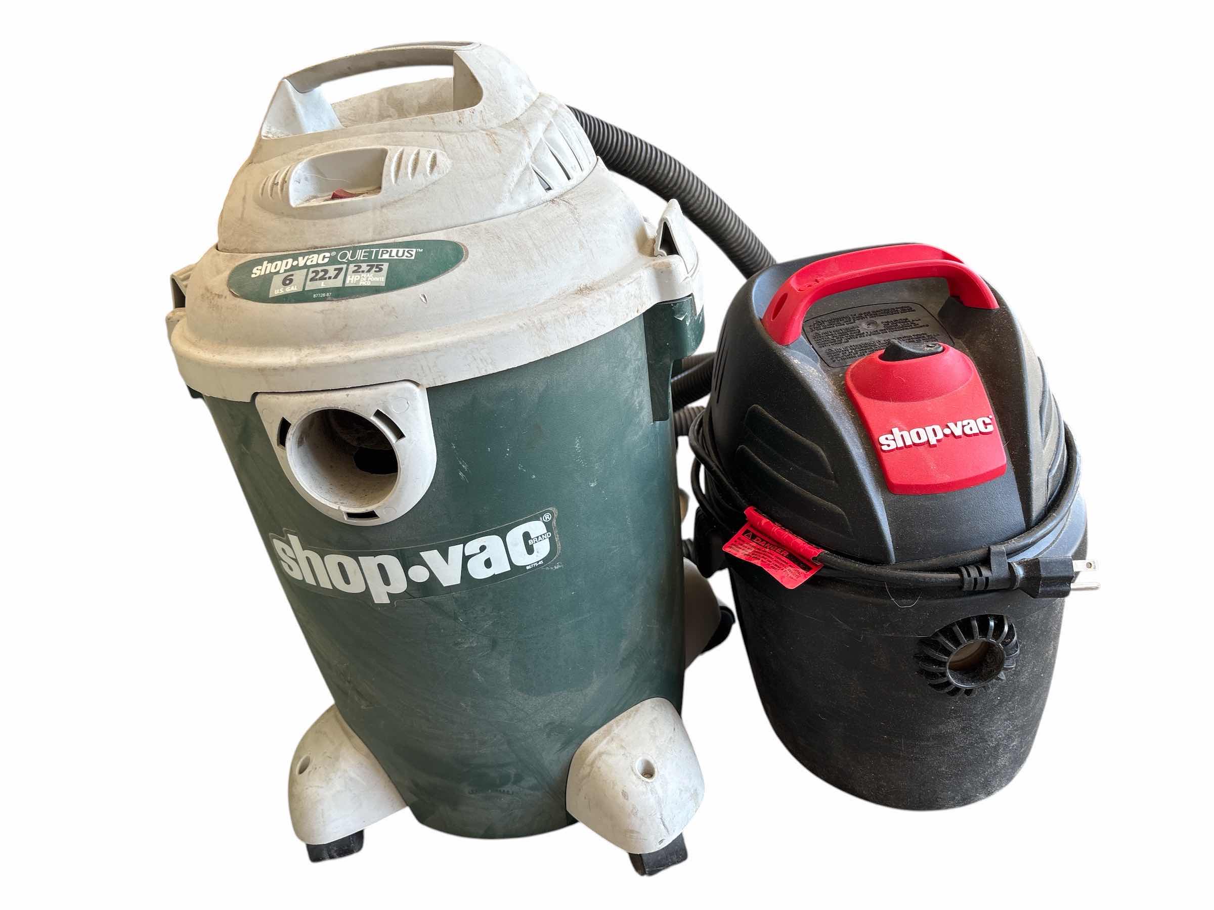 Photo 1 of (2)PCS SHOP VAC H21”