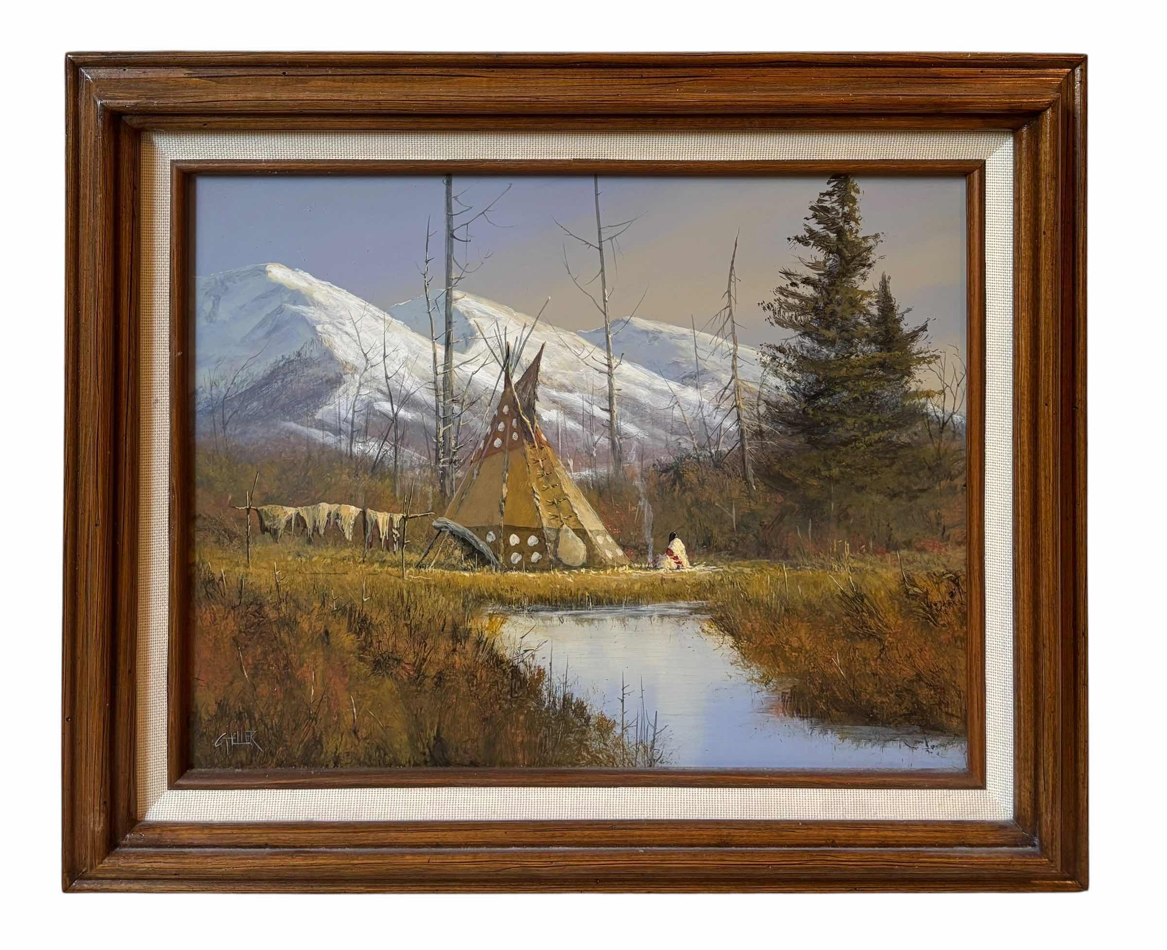 Photo 1 of OIL PAINTING BY MARK GELLER 16” X H14”