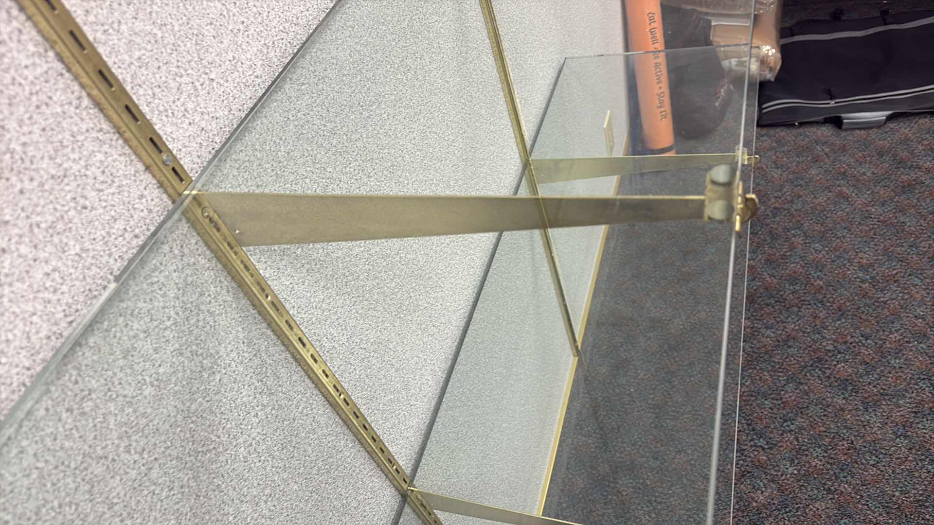 Photo 1 of 2- GLASS SHELVES  48” X 14.5” X 0.50”H 
1 - GLASS SHELVES 42”X 14.5”X 0.50”H