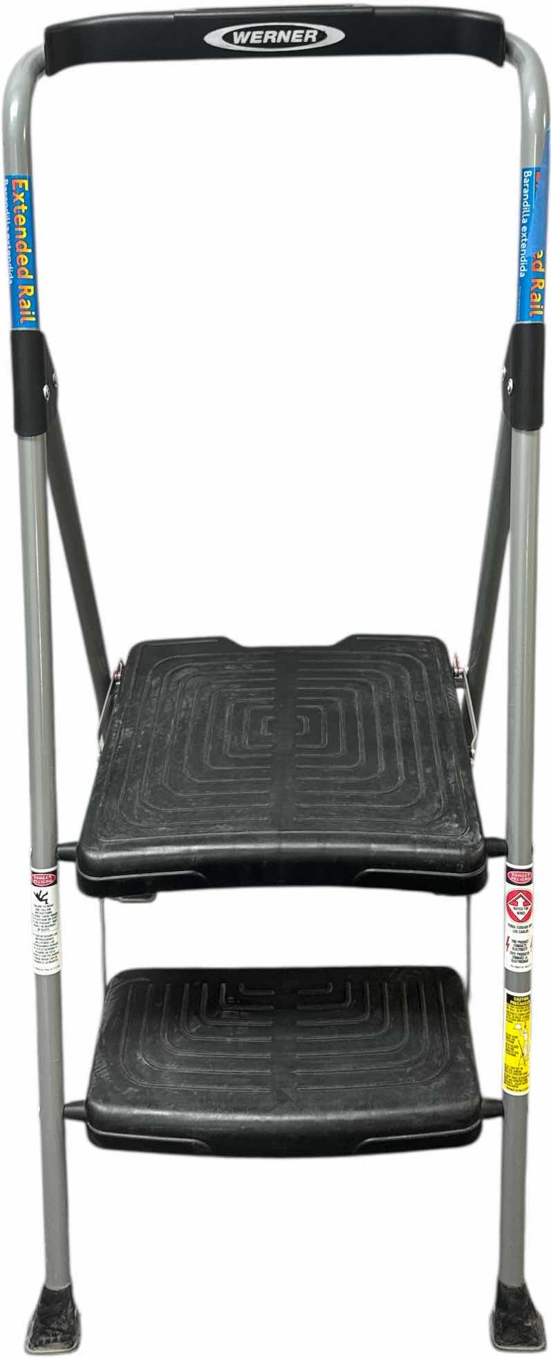 Photo 1 of WERNER 2 STEP 4FT LADDER 225LBS CAPACITY