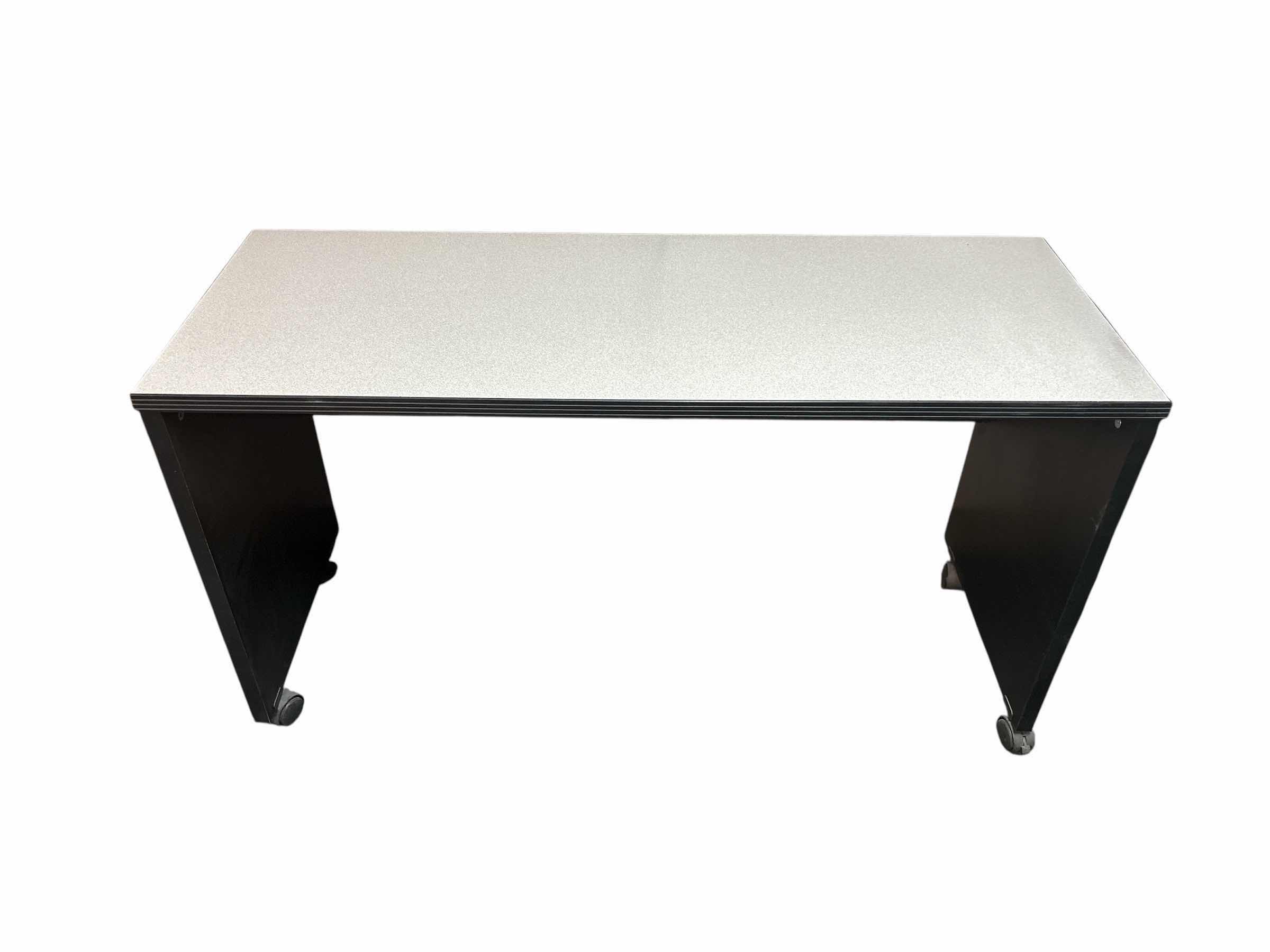 Photo 1 of ROLLING COMPUTER DESK 48”X18”X 26”H