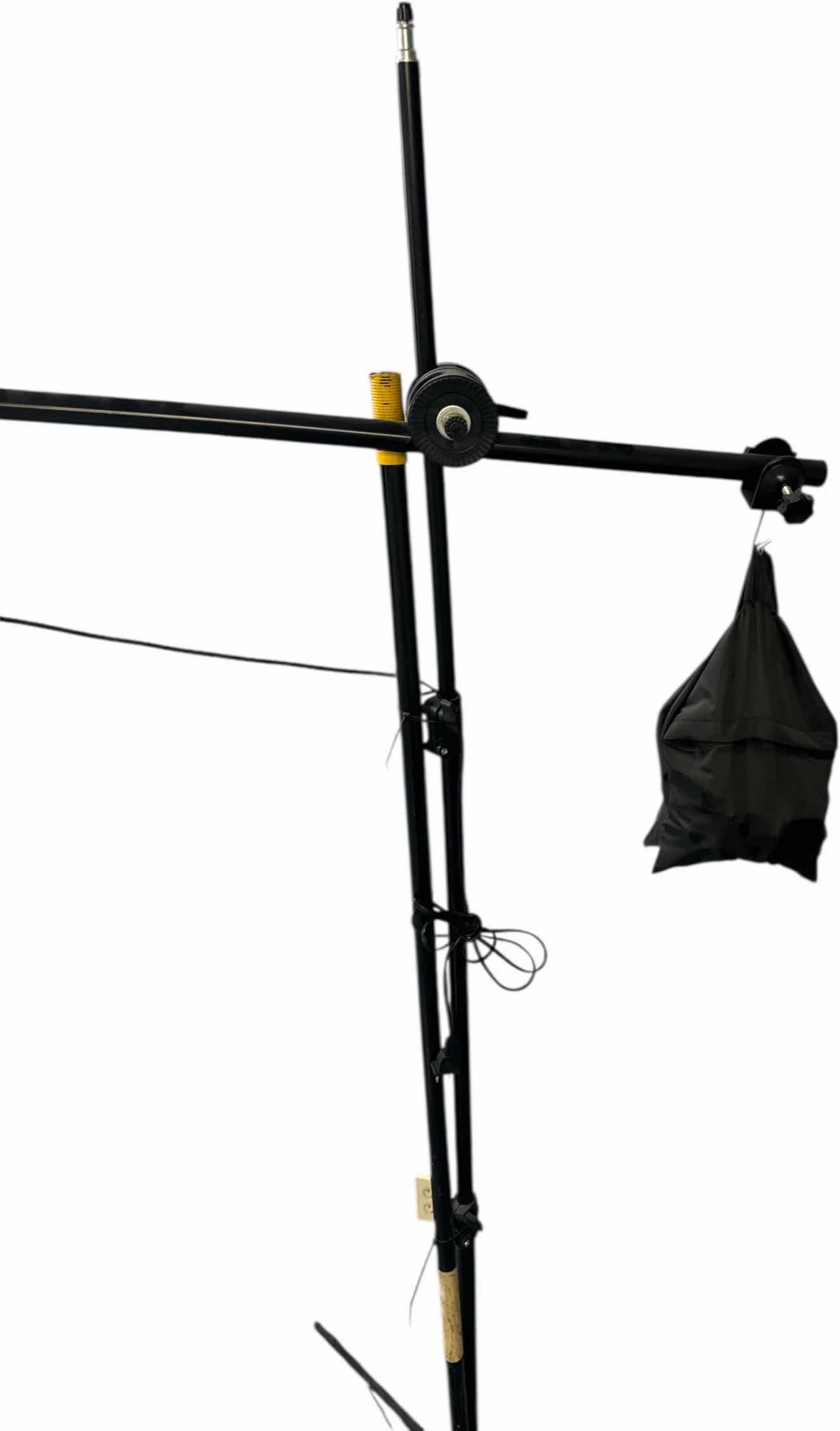 Photo 1 of SOFT-BOX LIGHT KIT WITH STAND ZIPPED TIED FOR ADDITIONAL SUPPORT PLEASE SEE PICTURES FOR REFERENCE 
65” X 40” X H83”
