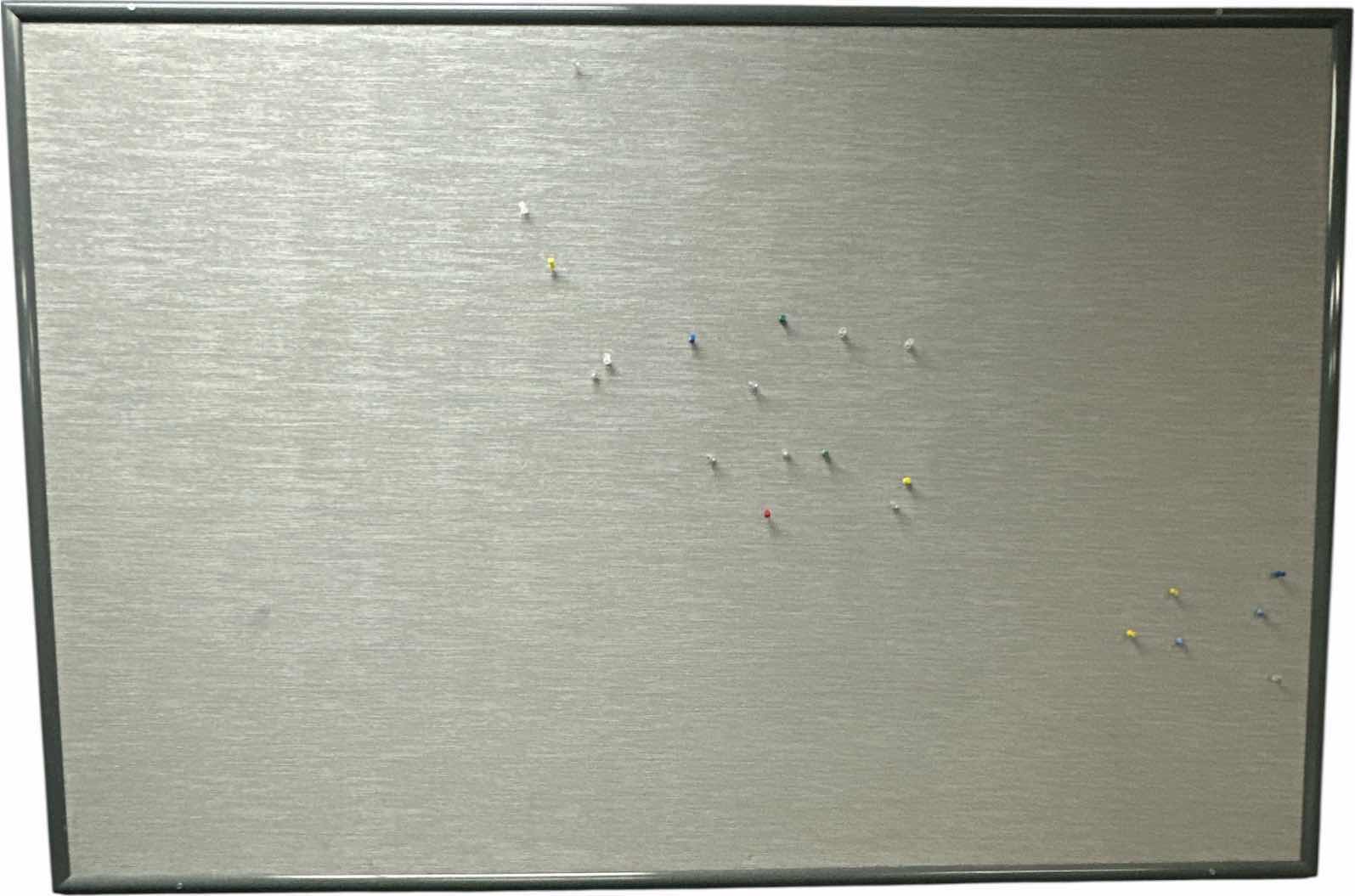 Photo 1 of GREY FABRIC CORK BOARD
72” X 48”H
