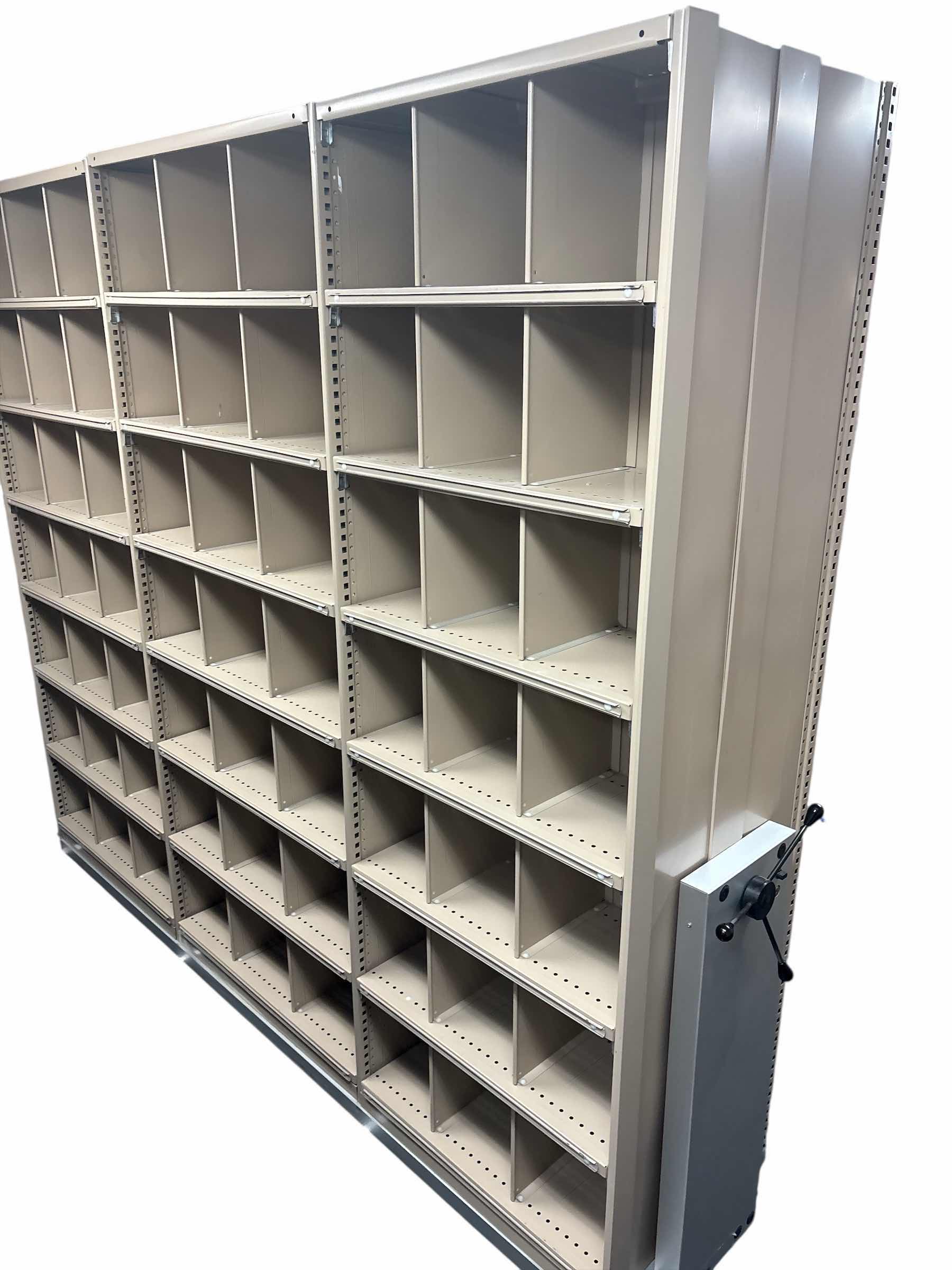 Photo 1 of SPACE SAVER MOBILE STORAGE SYSTEM ON TRACK DUAL SIDE  (ADDITIONAL TRACK REQUIRED ) 102”X24”X 90”H