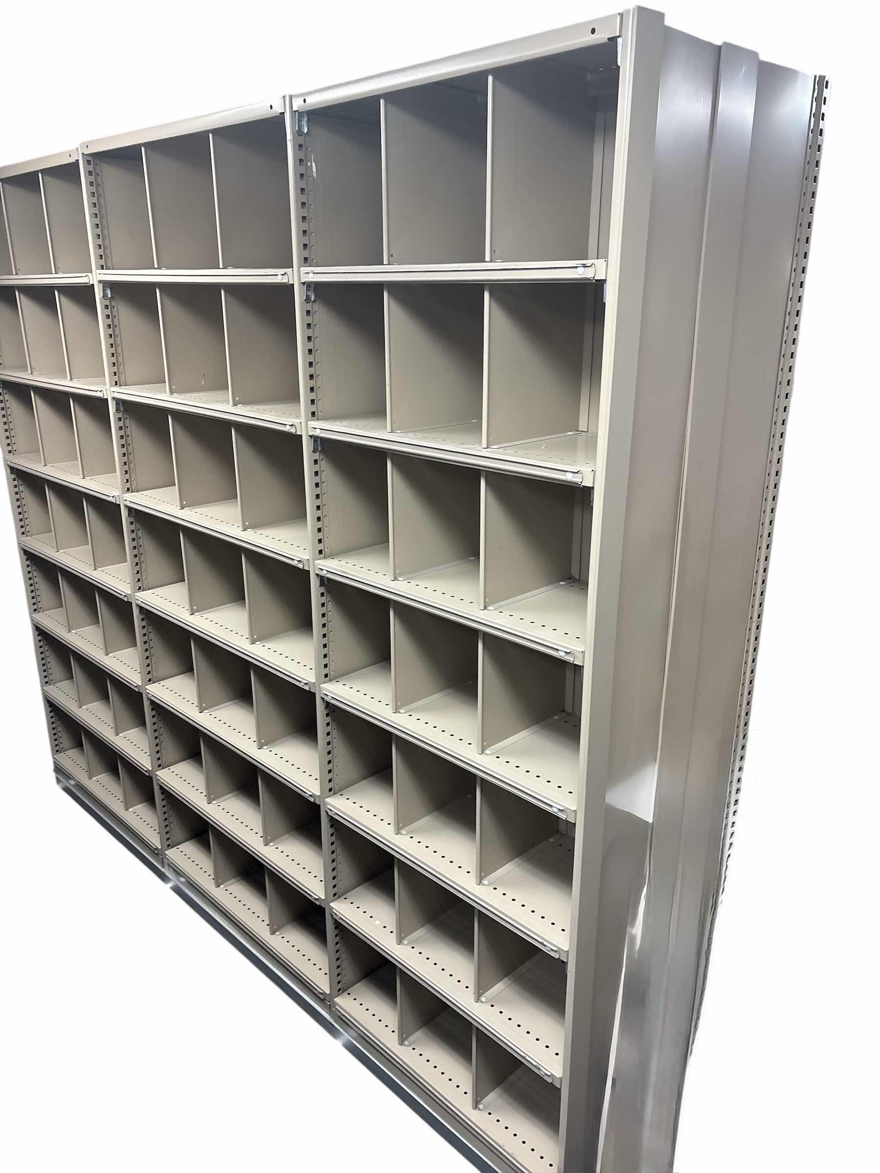 Photo 1 of SPACE SAVER MOBILE STORAGE SYSTEM ON TRACK ONE SIDE  102”X24”X 90”H