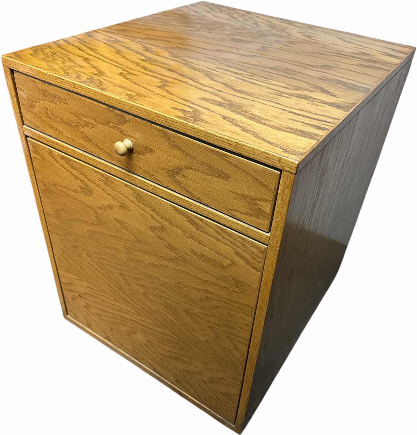 Photo 1 of WOODEN STORAGE CABINET
22.5” X 25” X 28.25”H