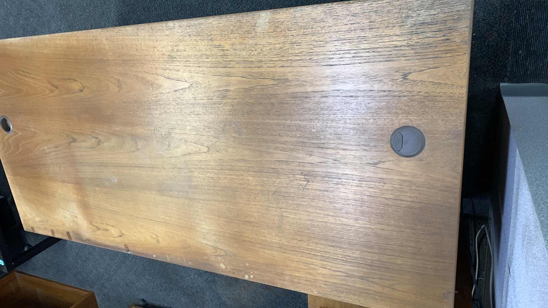 Photo 1 of WOODEN OFFICE DESK 64” X 30” H 29”