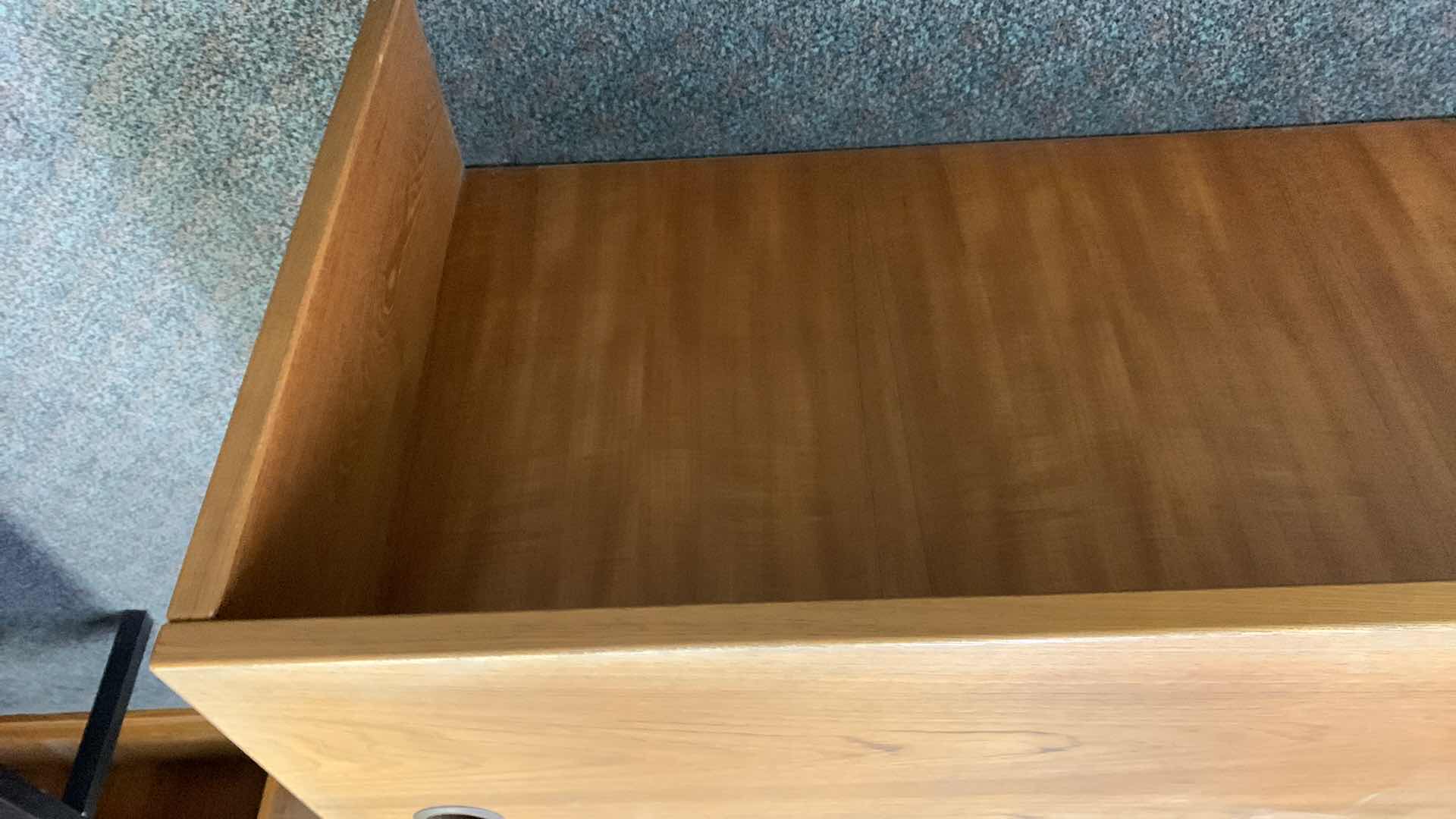 Photo 1 of WOODEN OFFICE DESK 64” X 30” H 29”