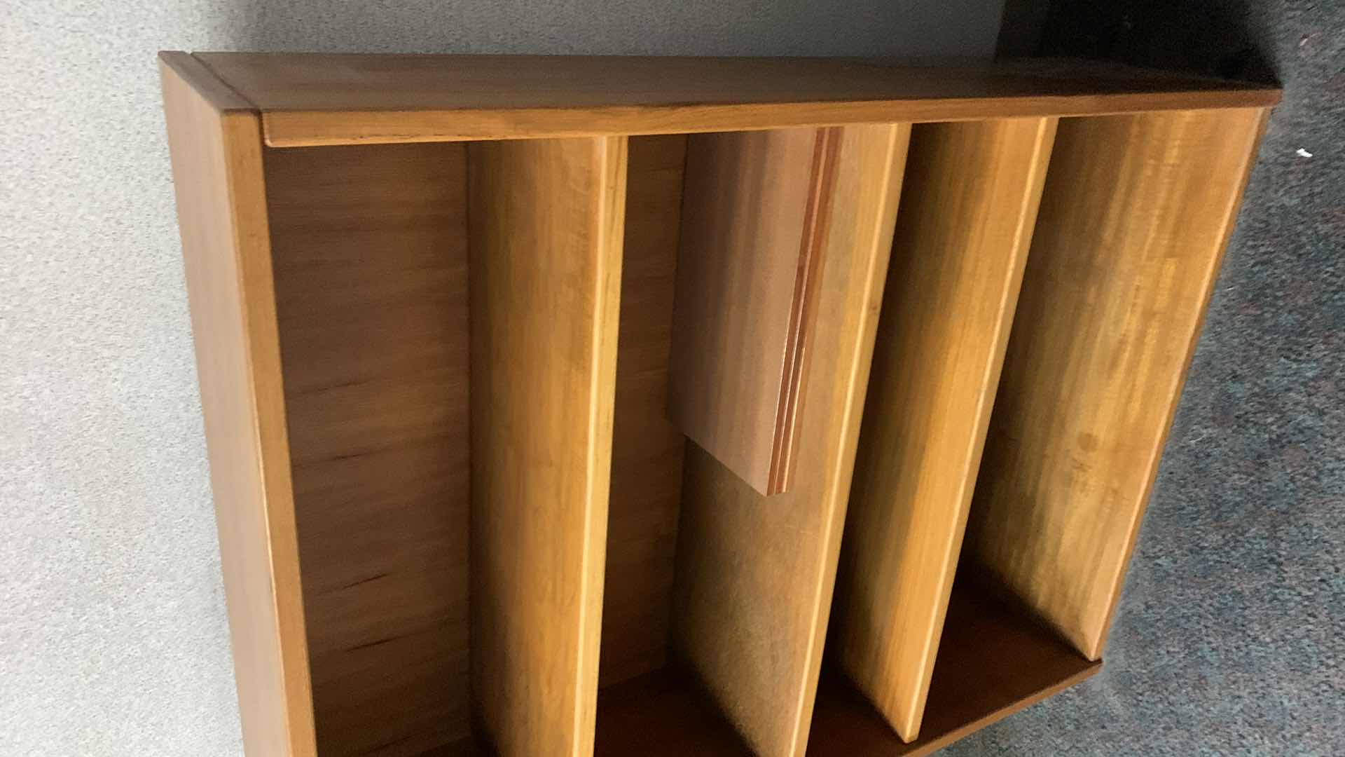 Photo 1 of WOODEN FOUR SHELF SHELVES 36” X 13” H 50”