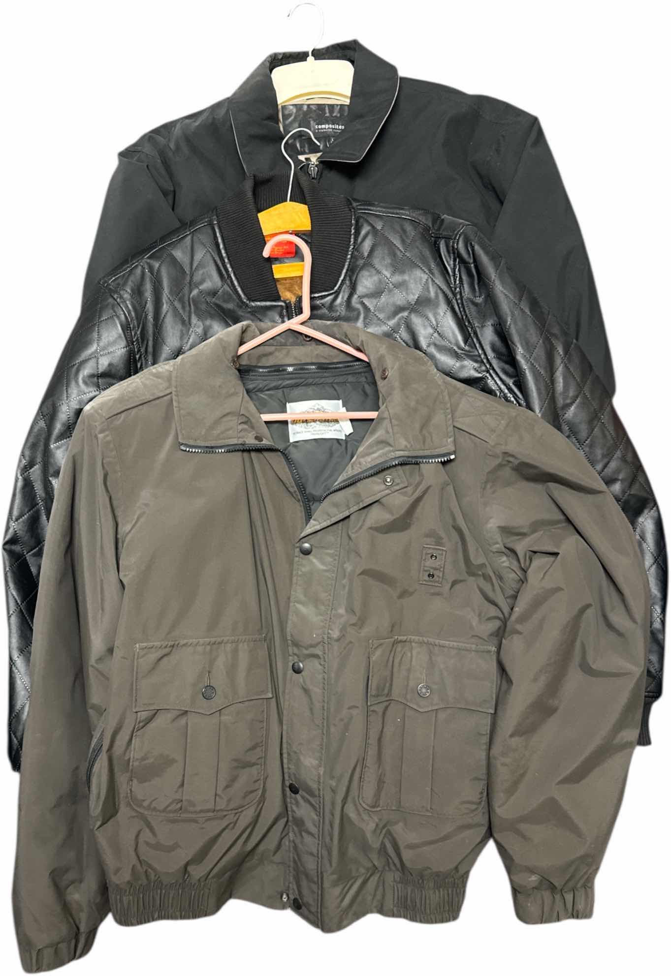 Photo 1 of 7- VINTAGE MENS JACKETS AND SWEATERS SIZE XL/XXL