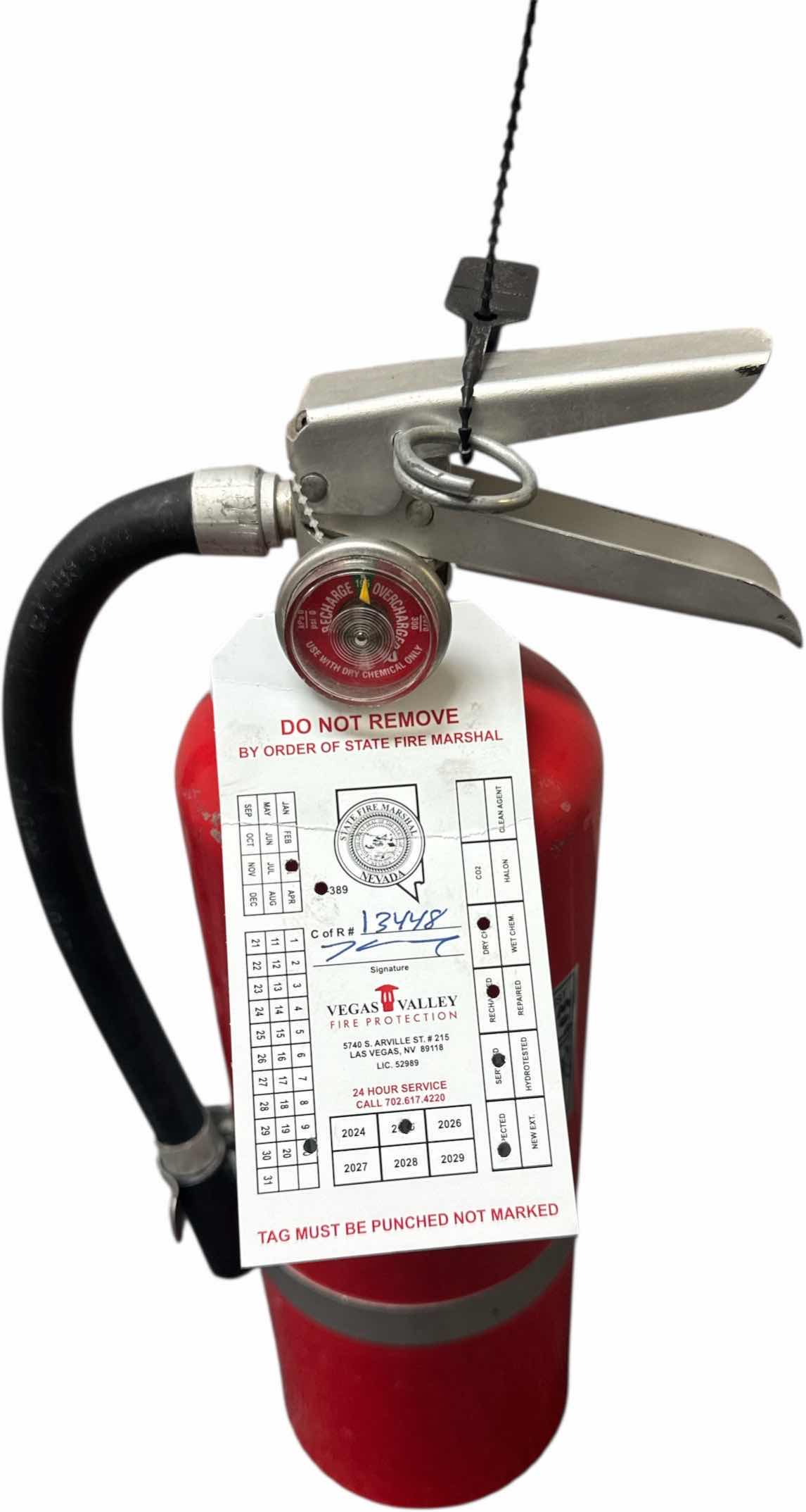 Photo 1 of FIRE EXTINGUISHER BY AFC
D4” X H15”