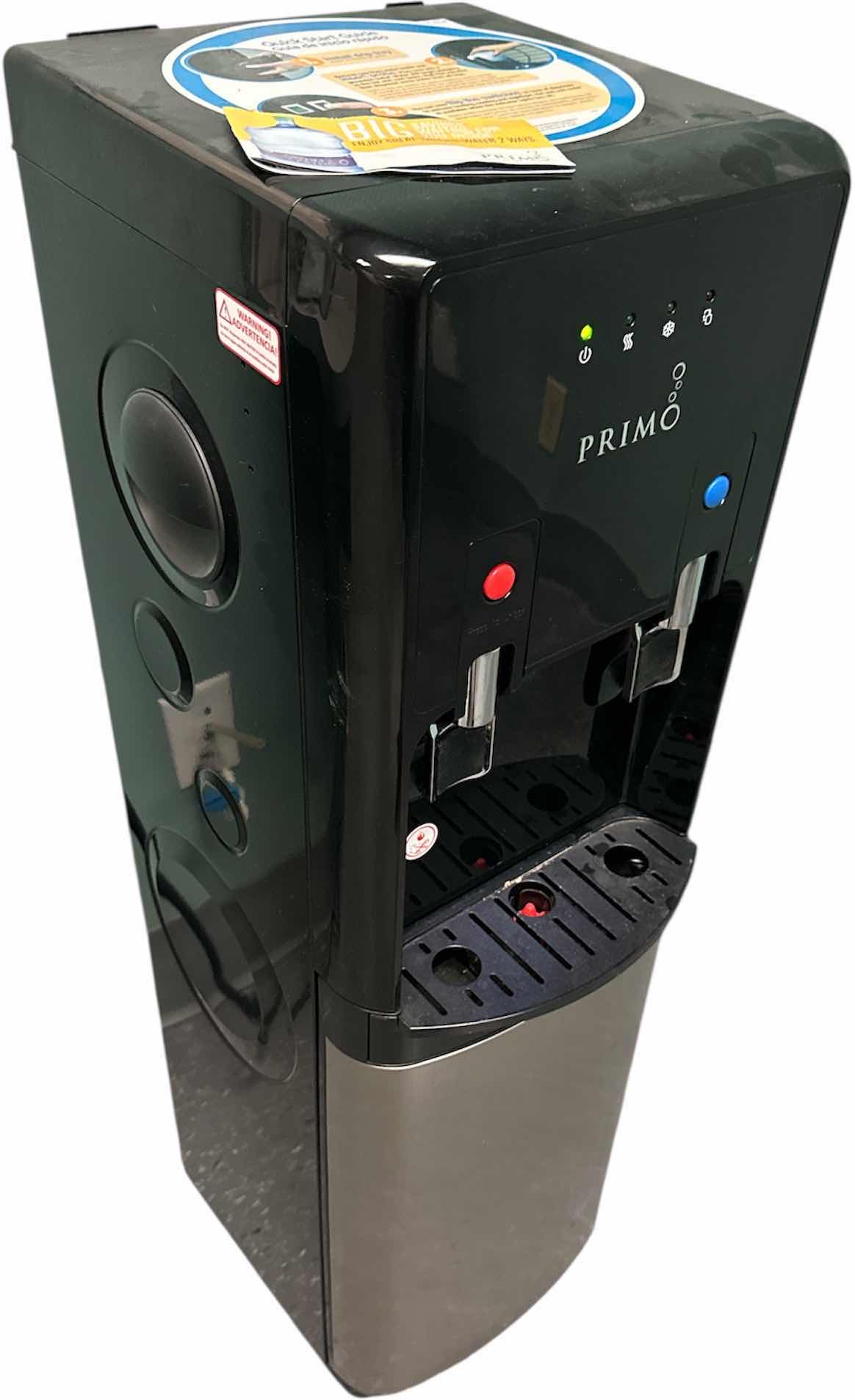 Photo 1 of PRIMO WATER DISPENSER WITH HOT AND COLD LINES
13” X 15” X 41”H