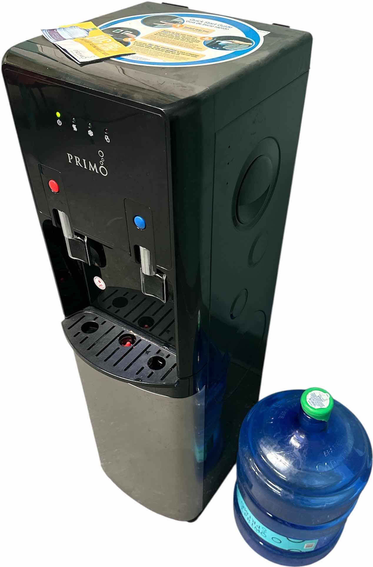 Photo 1 of PRIMO WATER DISPENSER WITH HOT AND COLD LINES
13” X 15” X 41”H